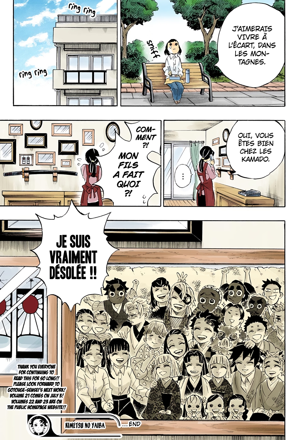 Read Kimetsu No Yaiba FR Manga Online