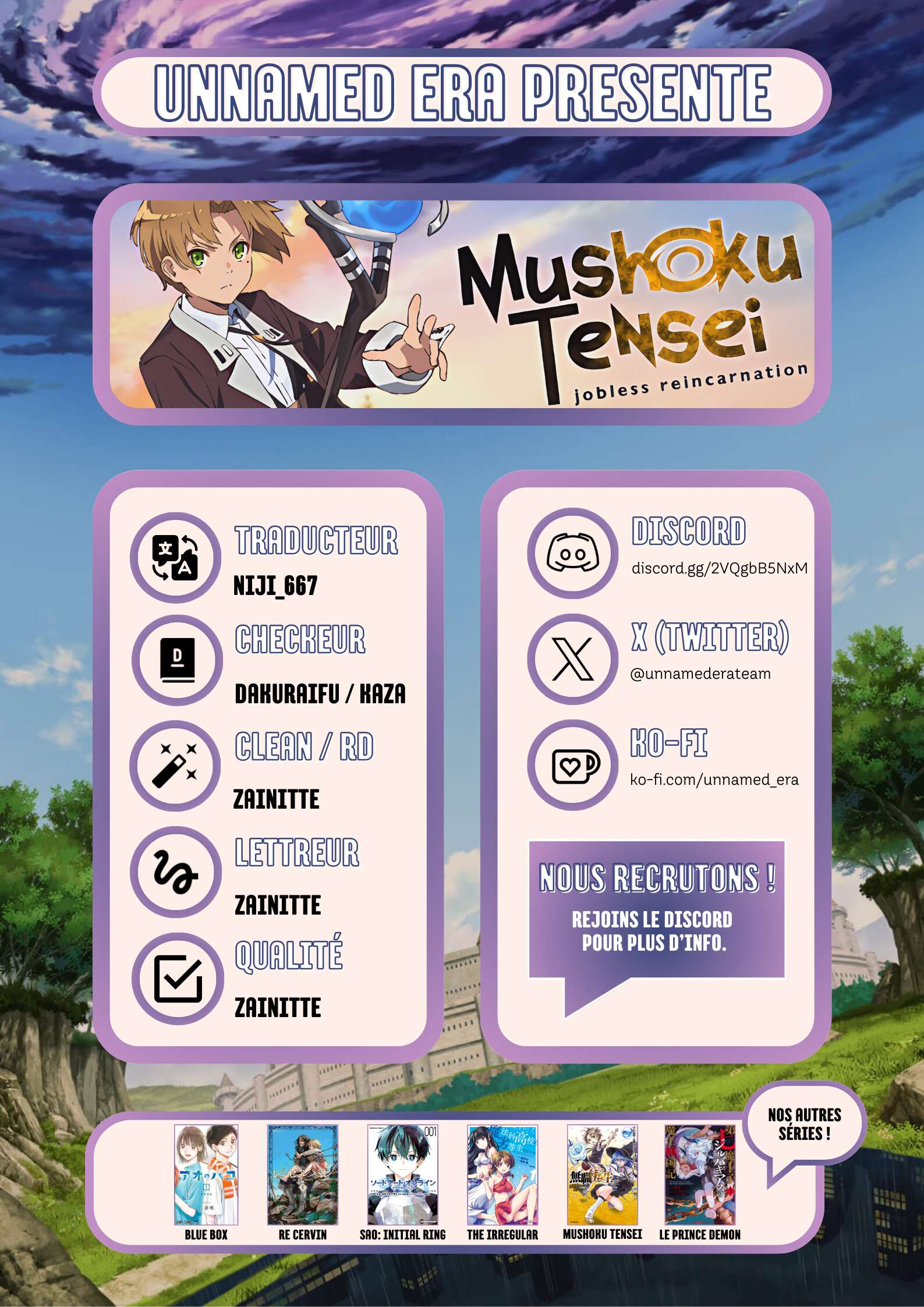 Read Mushoku Tensei FR Manga Online
