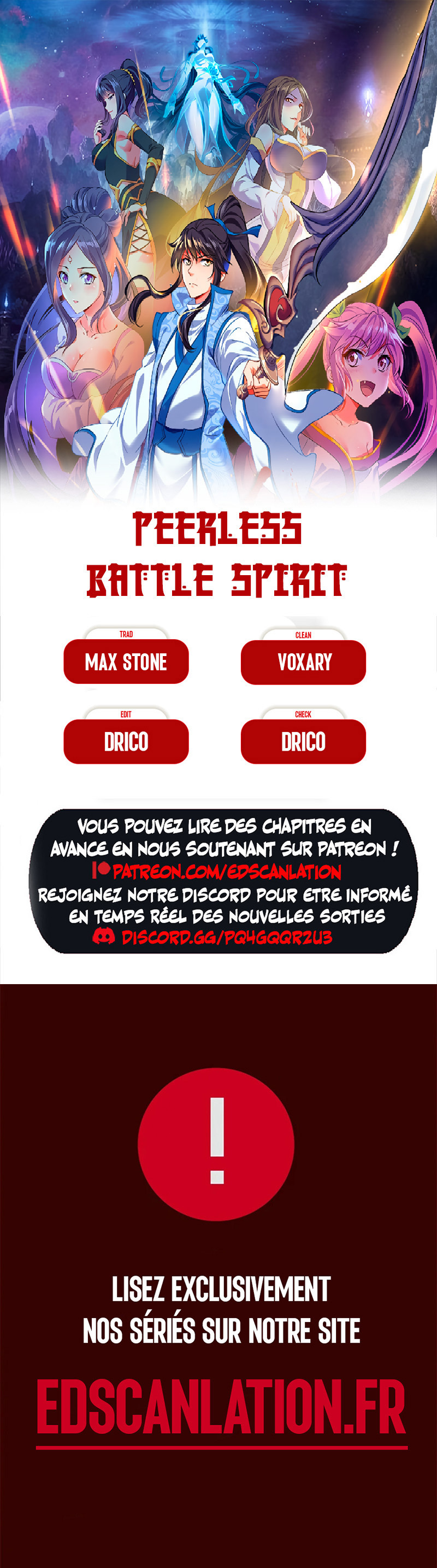 Read Peerless Battle Spirit FR Manga Online