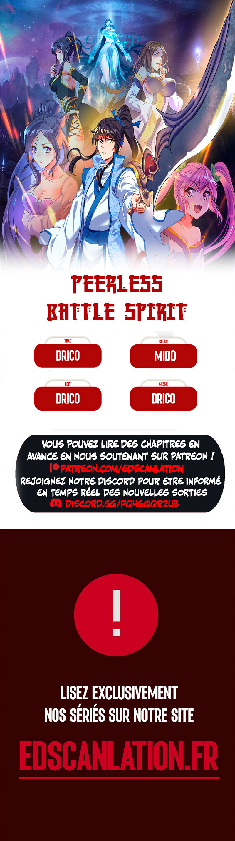 Read Peerless Battle Spirit FR Manga Online