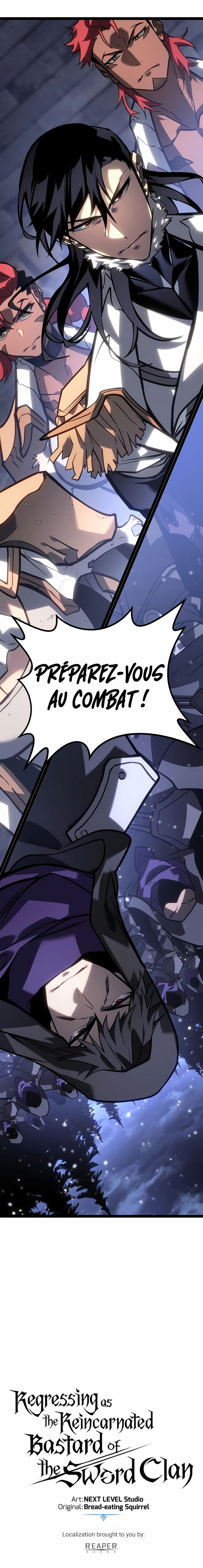 Read Regressing as the Reincarnated Bastard of the Sword Clan FR Manga Online