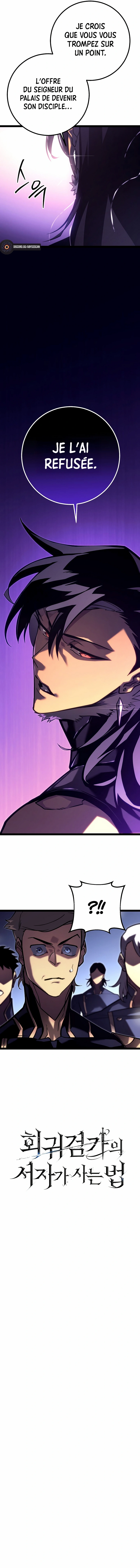 Read Regressing as the Reincarnated Bastard of the Sword Clan FR Manga Online