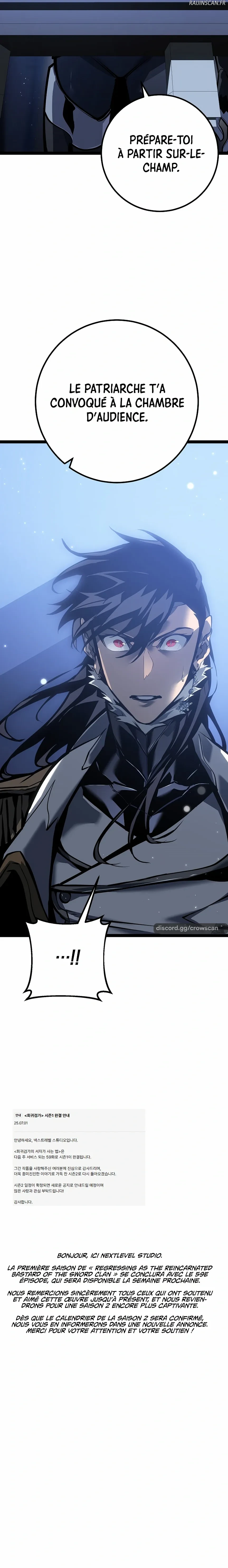 Read Regressing as the Reincarnated Bastard of the Sword Clan FR Manga Online