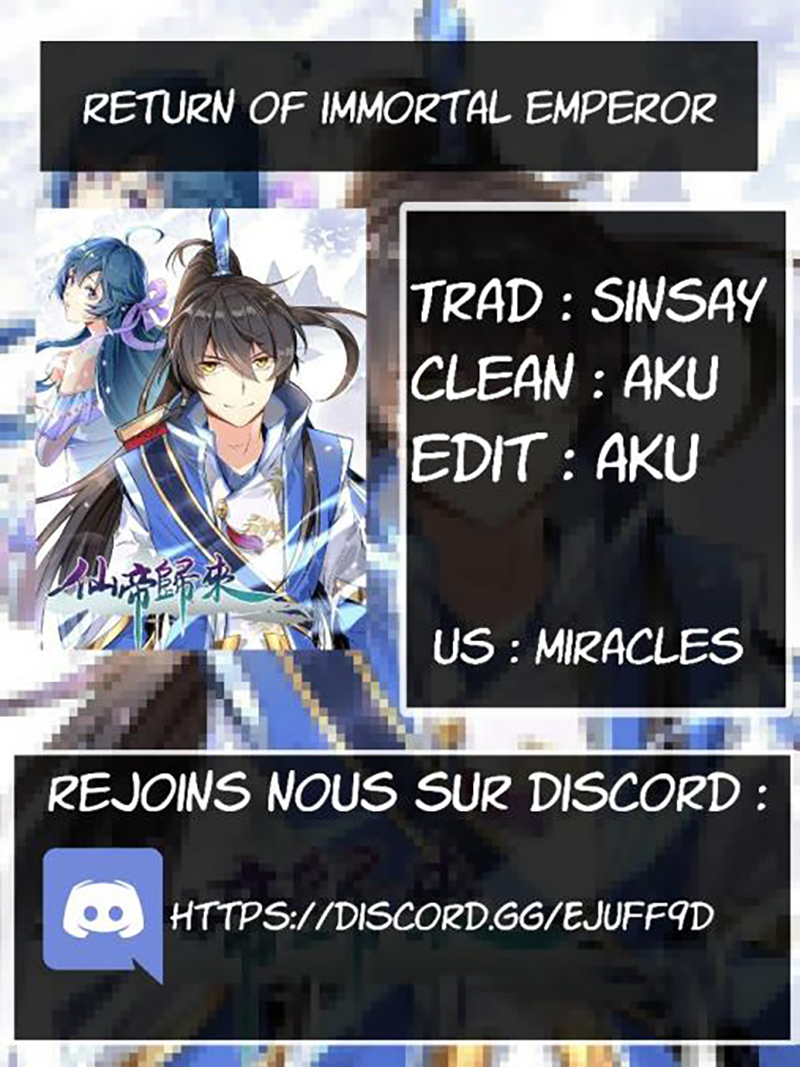 Read Return Of Immortal Emperor FR Manga Online
