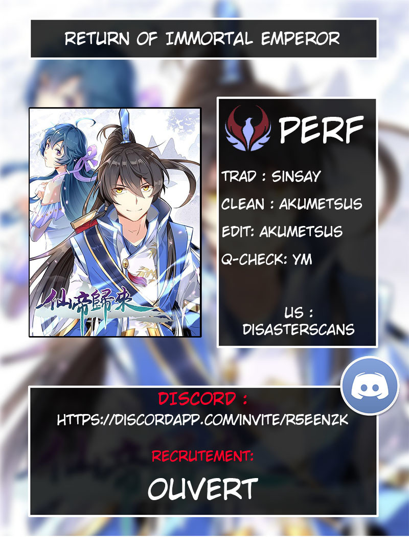 Read Return Of Immortal Emperor FR Manga Online