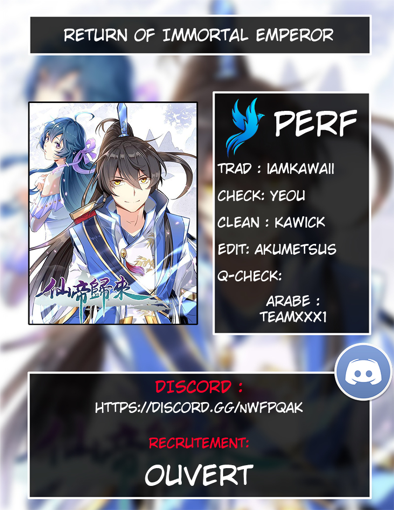 Read Return Of Immortal Emperor FR Manga Online