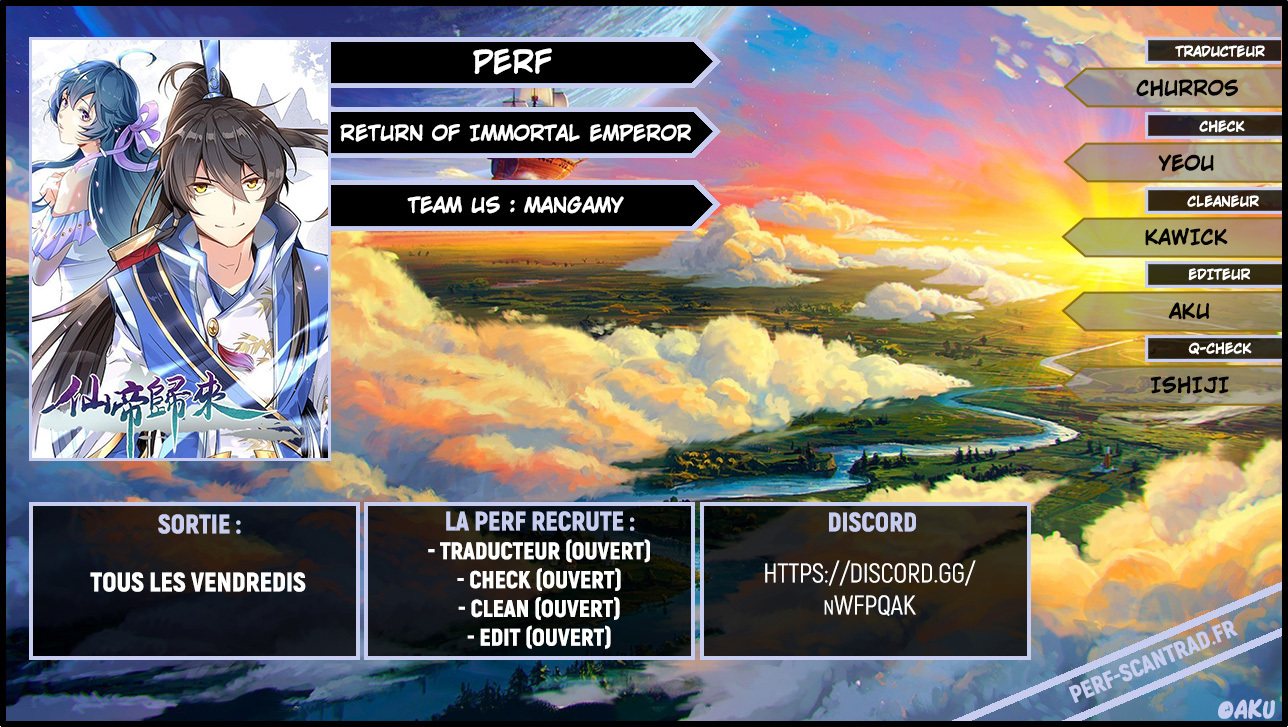 Read Return Of Immortal Emperor FR Manga Online