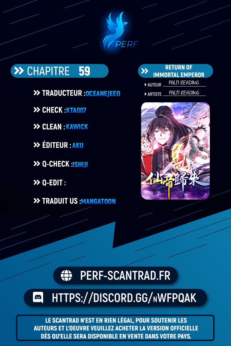 Read Return Of Immortal Emperor FR Manga Online