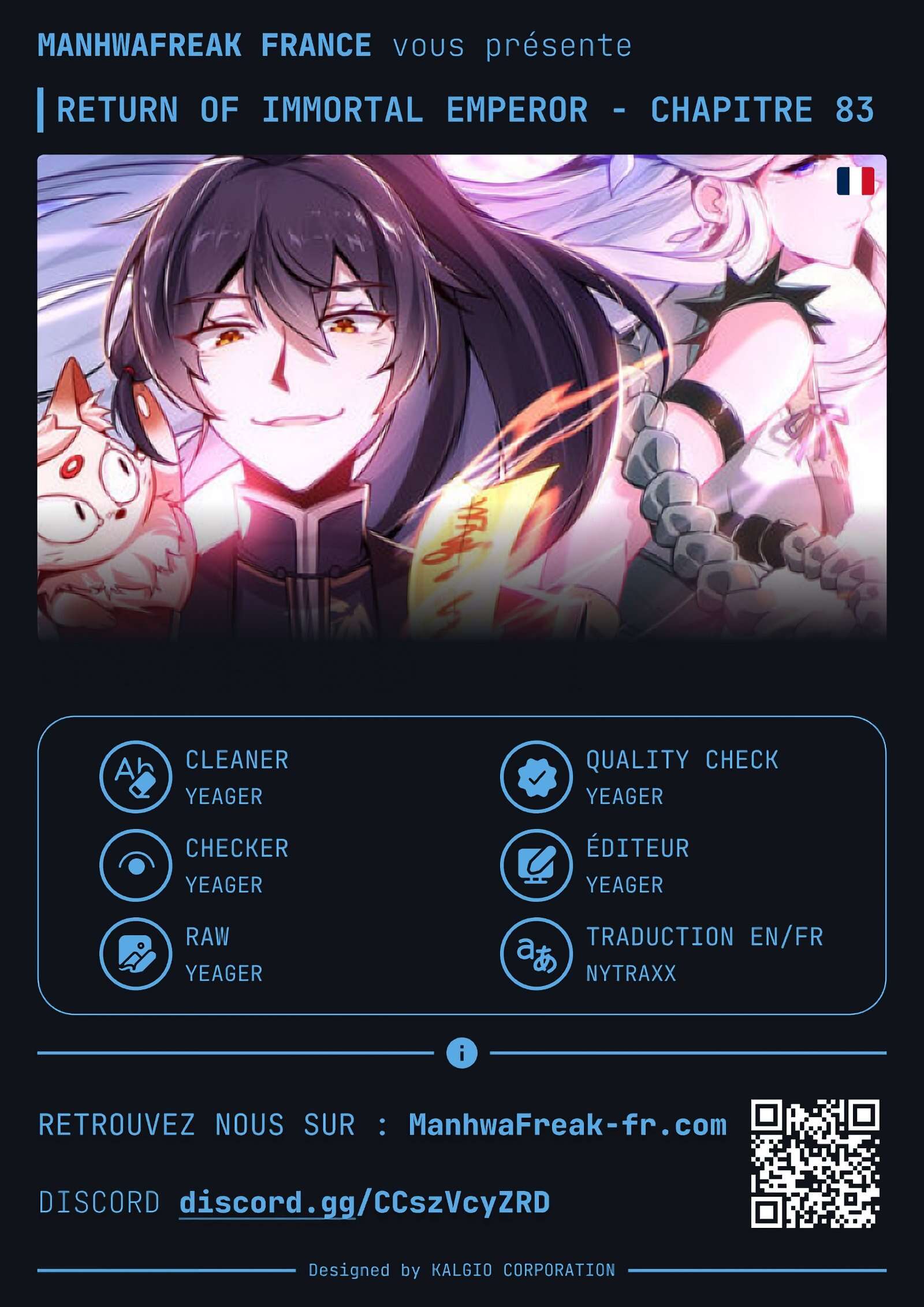 Read Return Of Immortal Emperor FR Manga Online