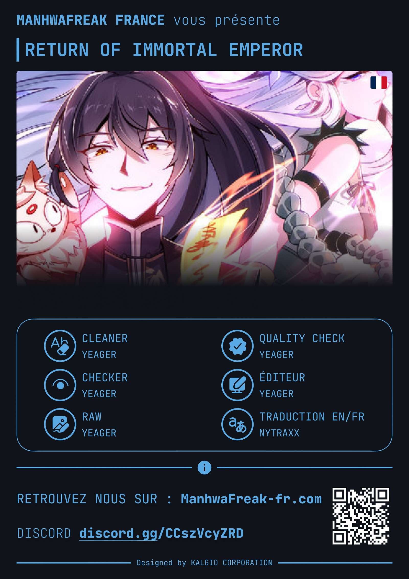 Read Return Of Immortal Emperor FR Manga Online