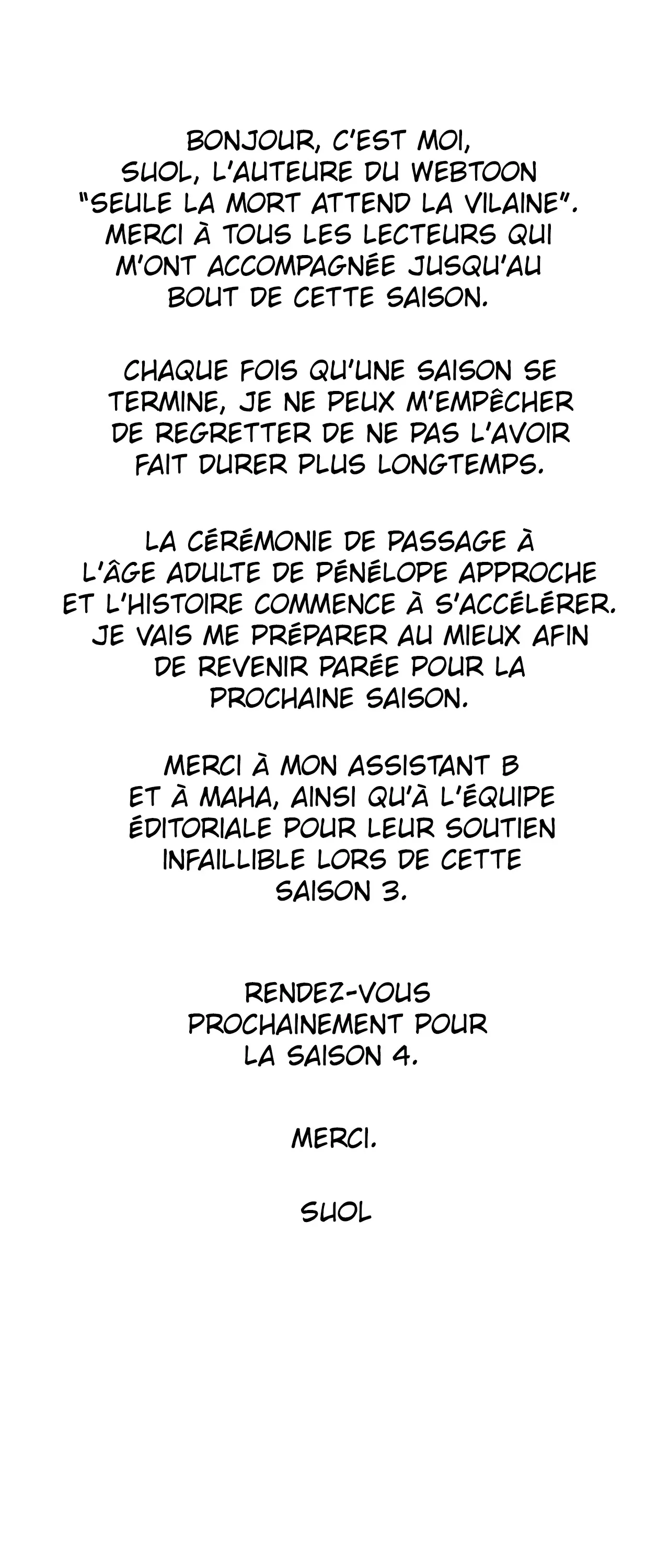 Read Seule la mort attend la vilaine FR Manga Online