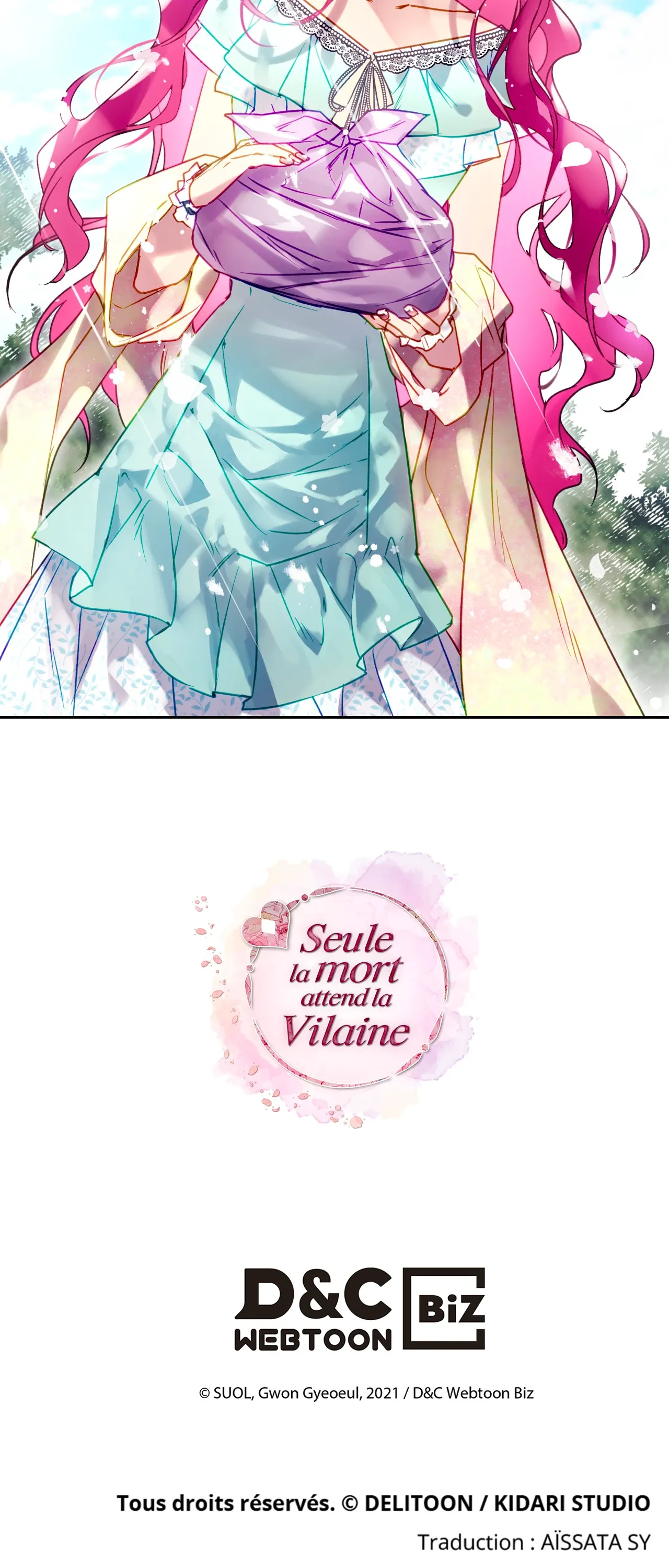Read Seule la mort attend la vilaine FR Manga Online