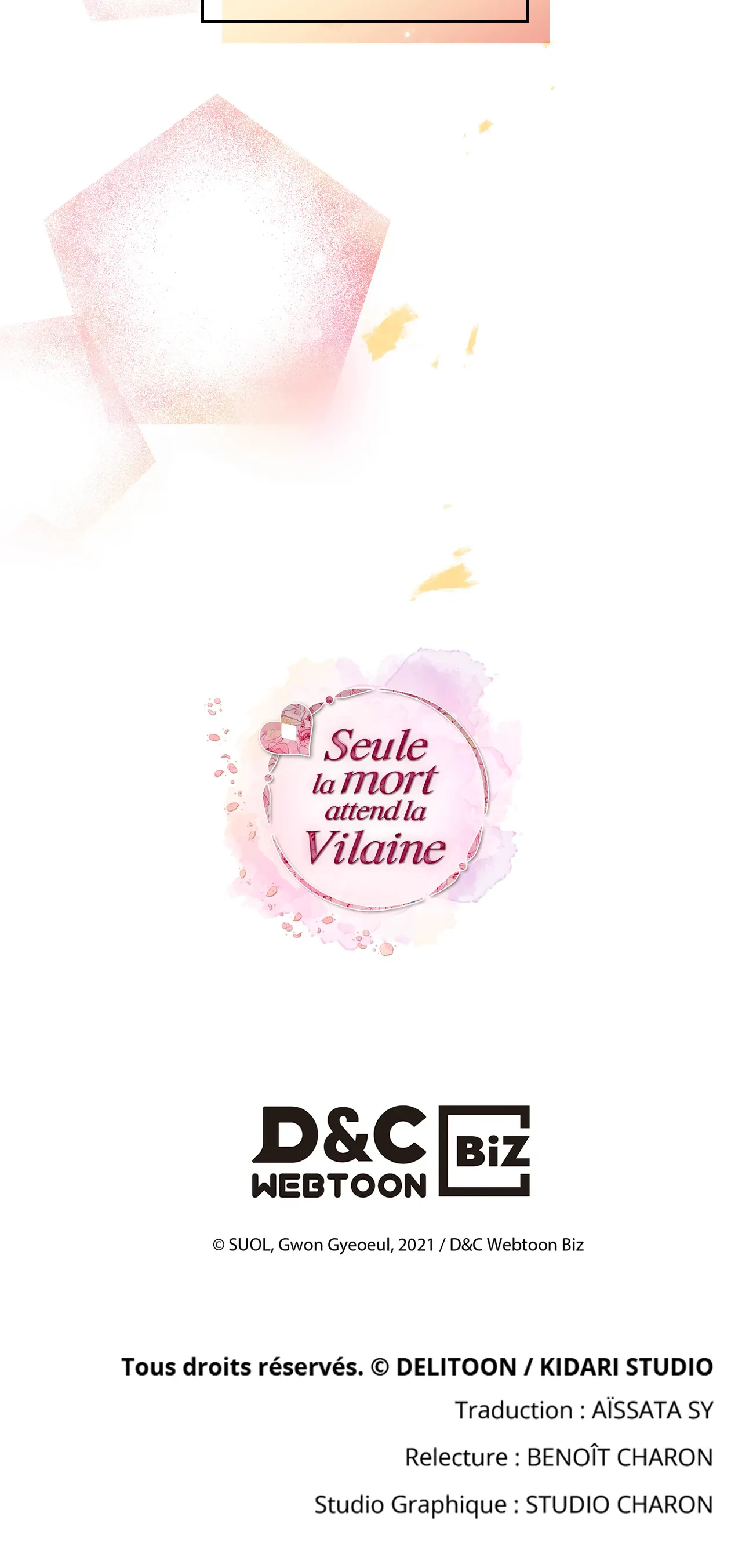Read Seule la mort attend la vilaine FR Manga Online