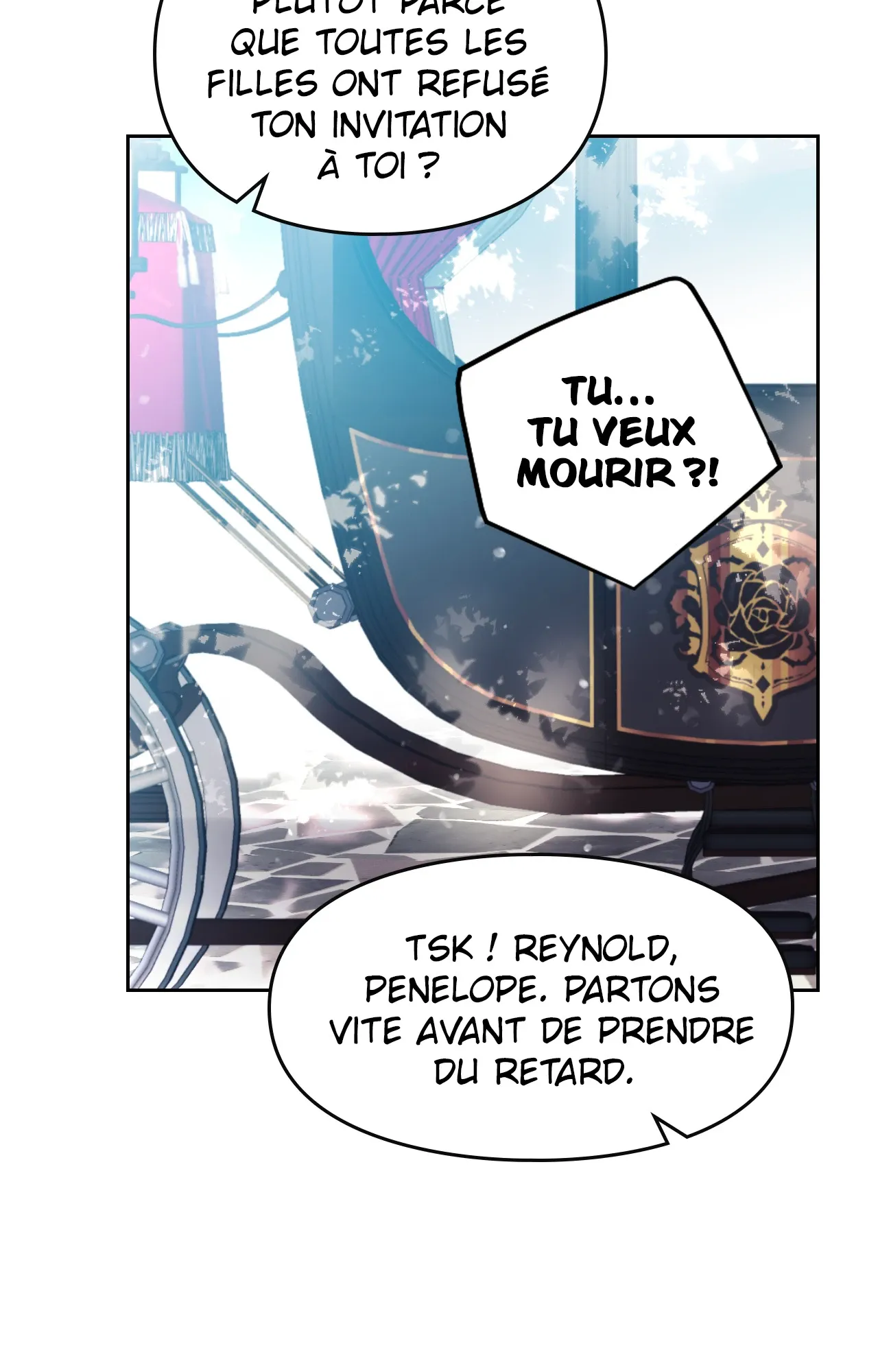 Read Seule la mort attend la vilaine FR Manga Online