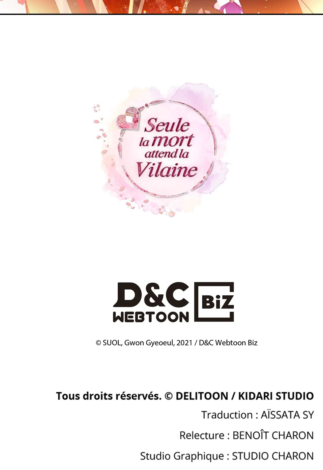 Read Seule la mort attend la vilaine FR Manga Online