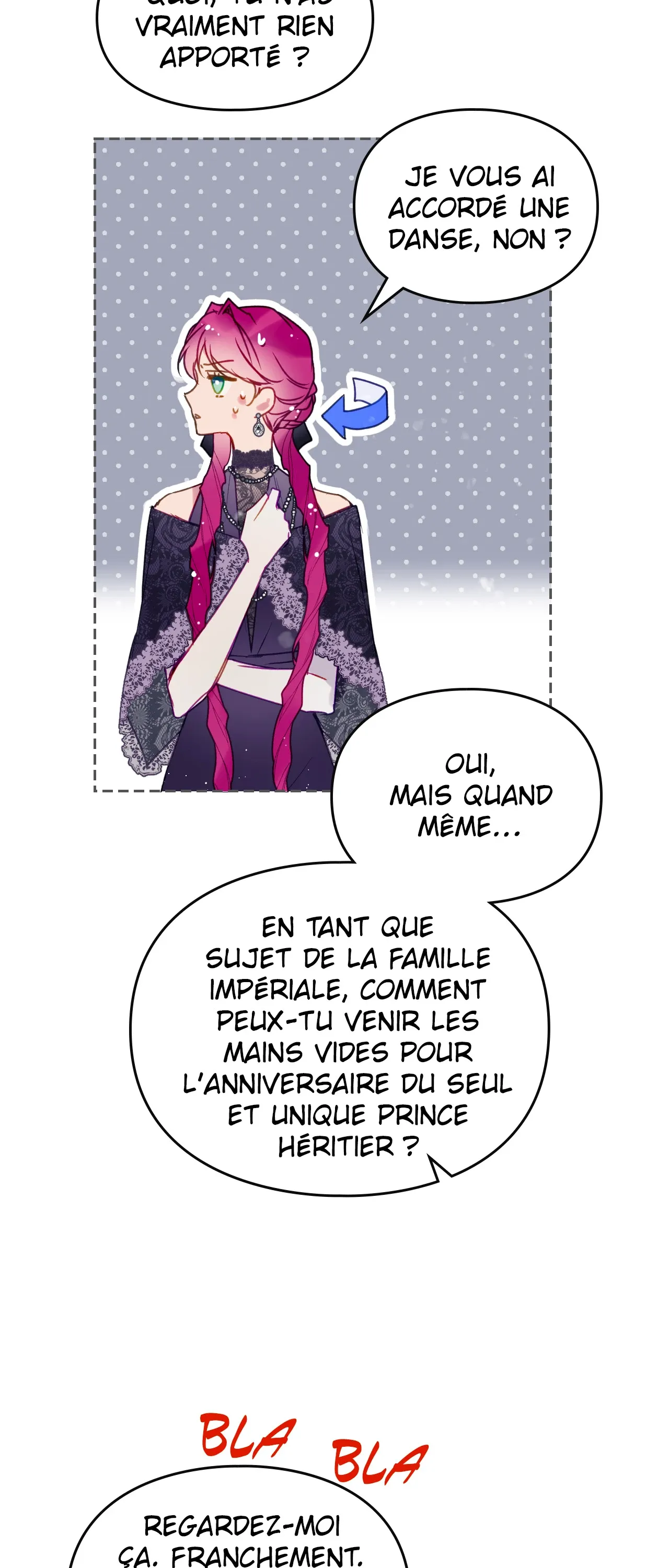 Read Seule la mort attend la vilaine FR Manga Online
