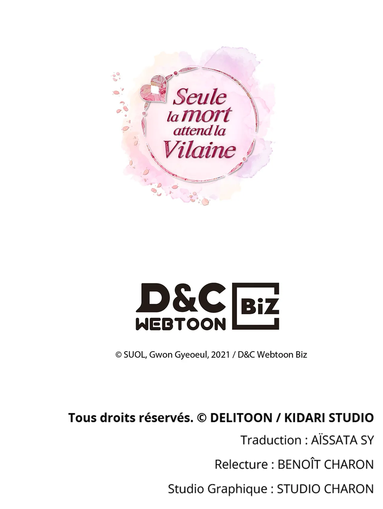 Read Seule la mort attend la vilaine FR Manga Online