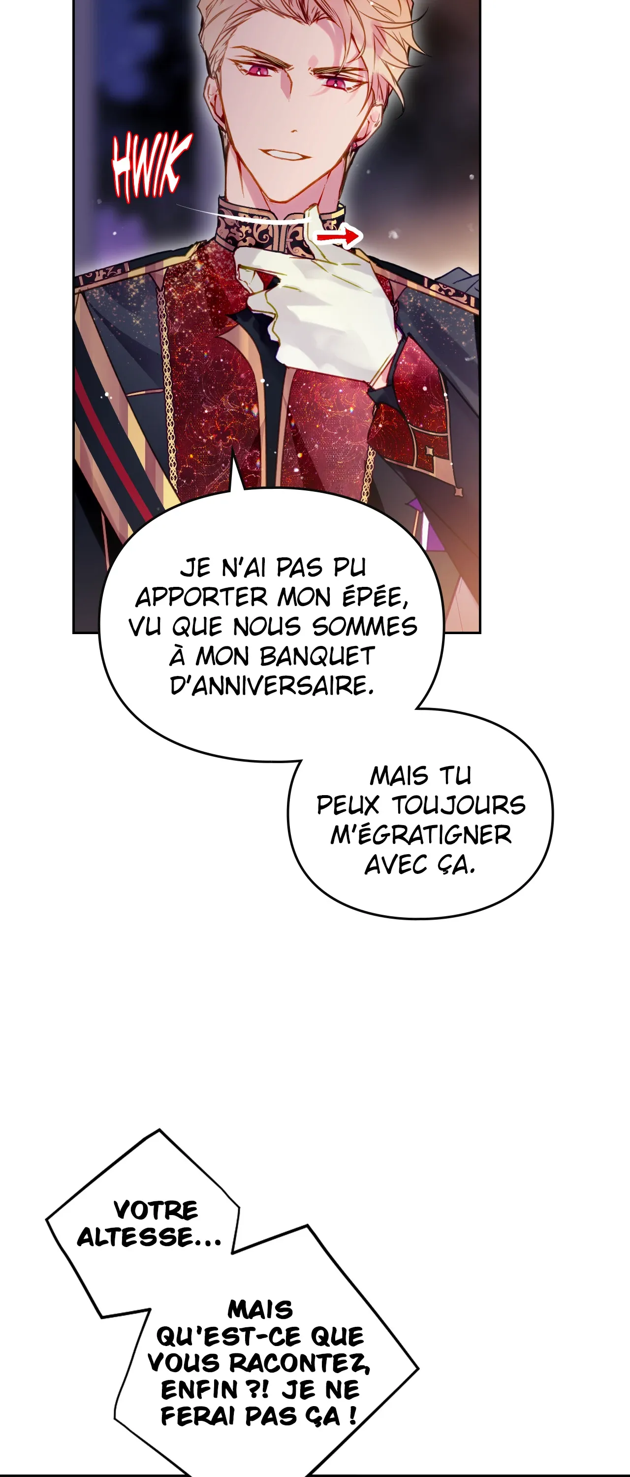 Read Seule la mort attend la vilaine FR Manga Online
