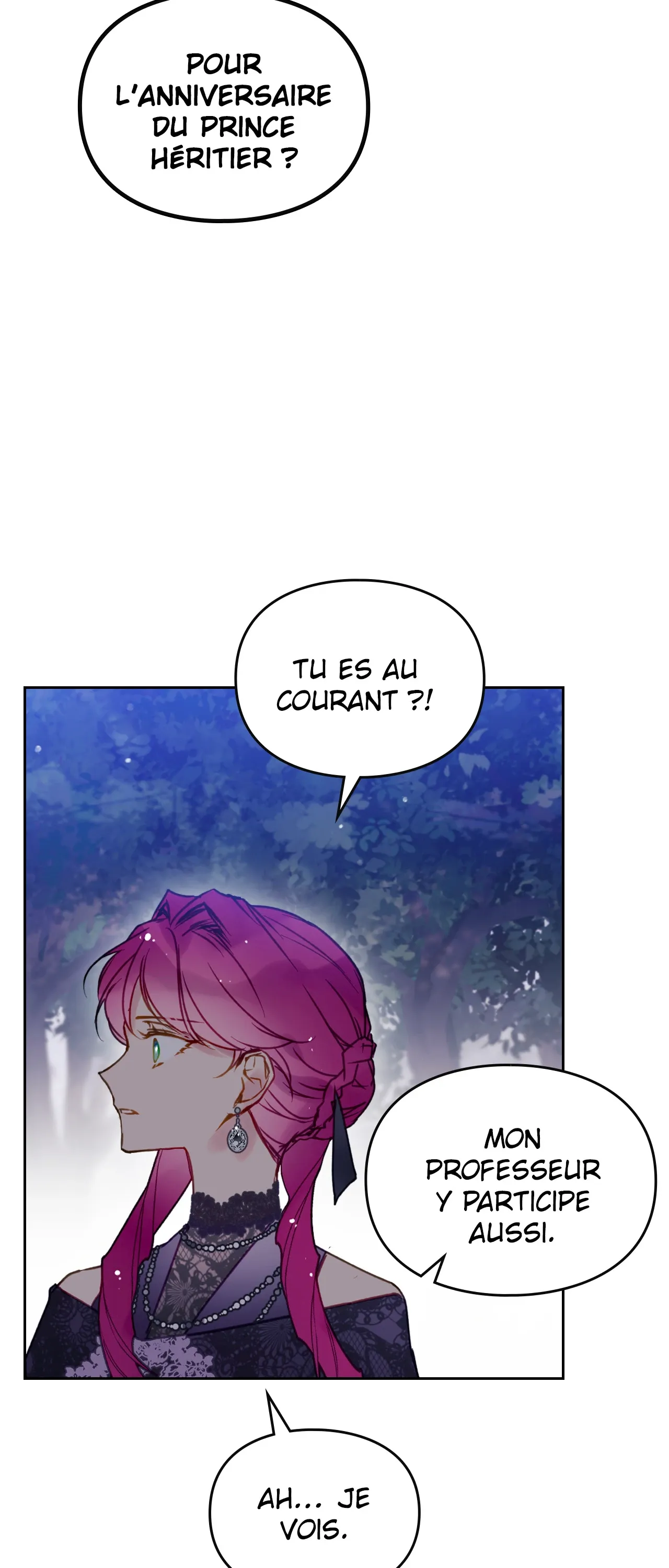 Read Seule la mort attend la vilaine FR Manga Online