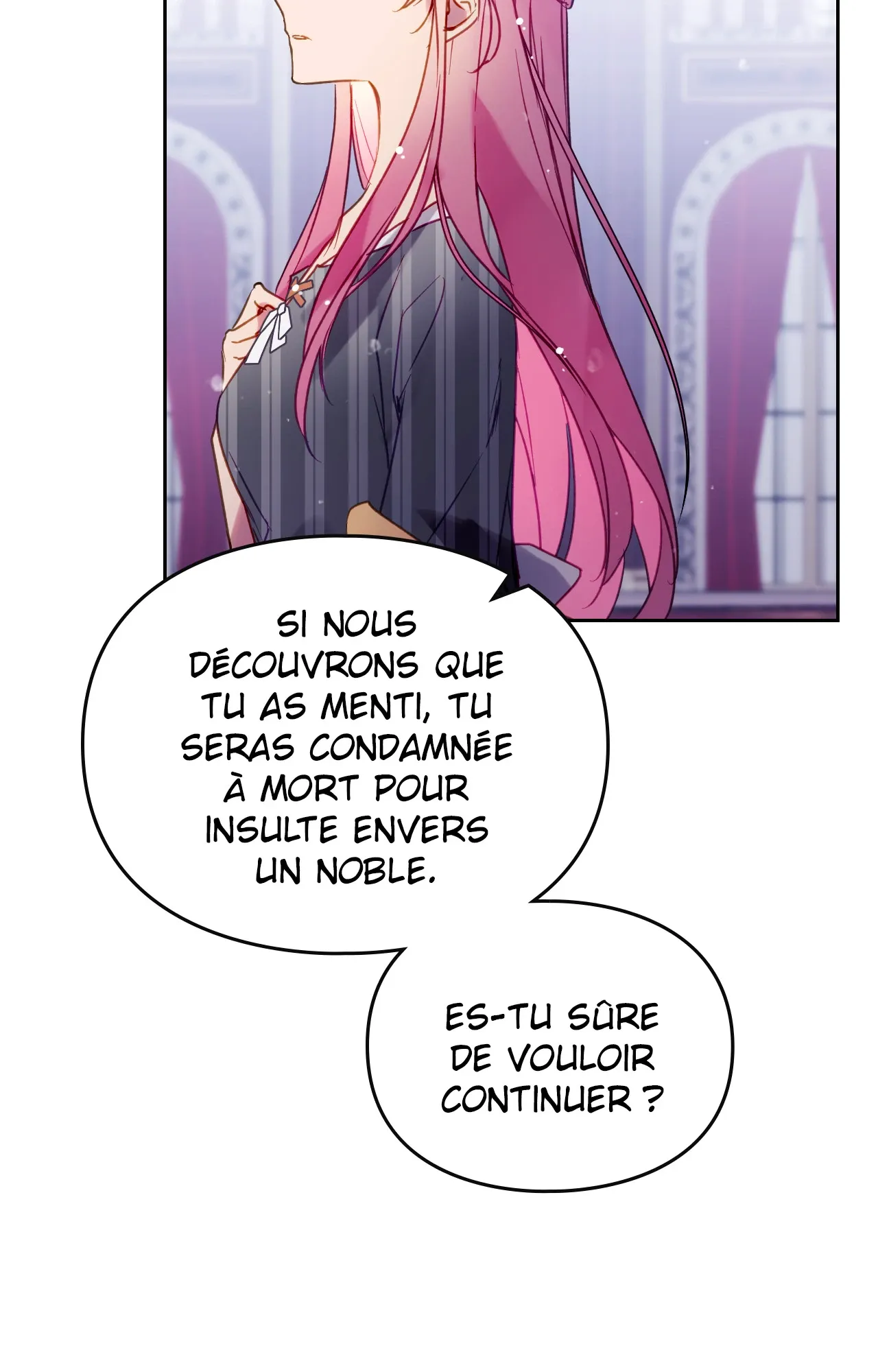 Read Seule la mort attend la vilaine FR Manga Online