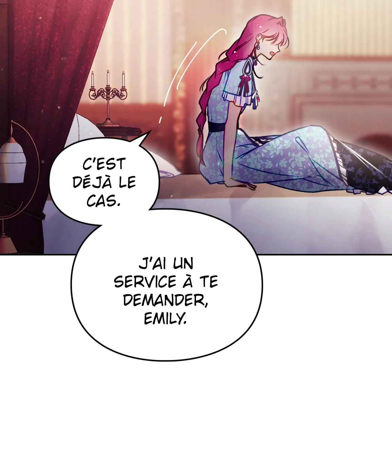 Read Seule la mort attend la vilaine FR Manga Online