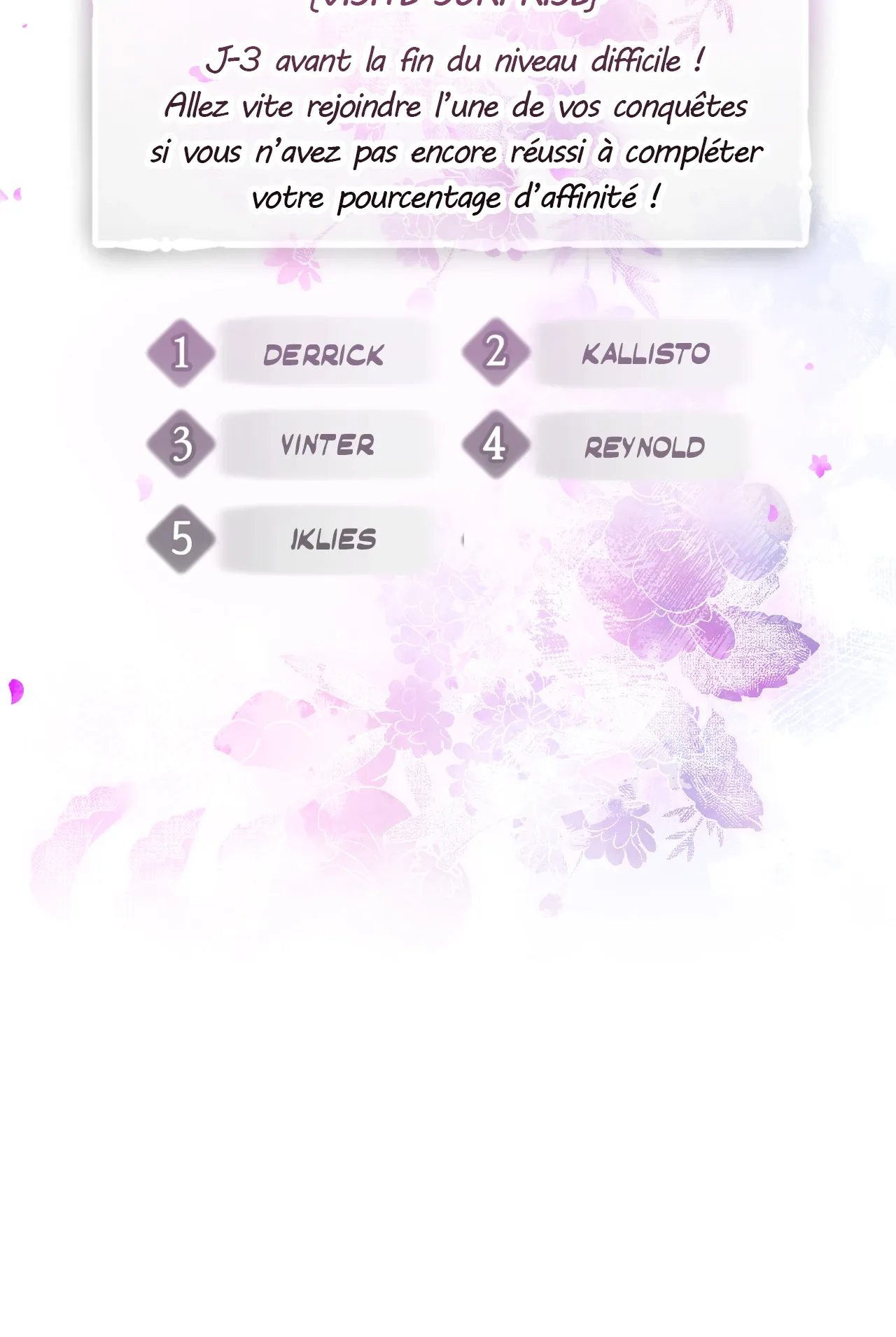 Read Seule la mort attend la vilaine FR Manga Online