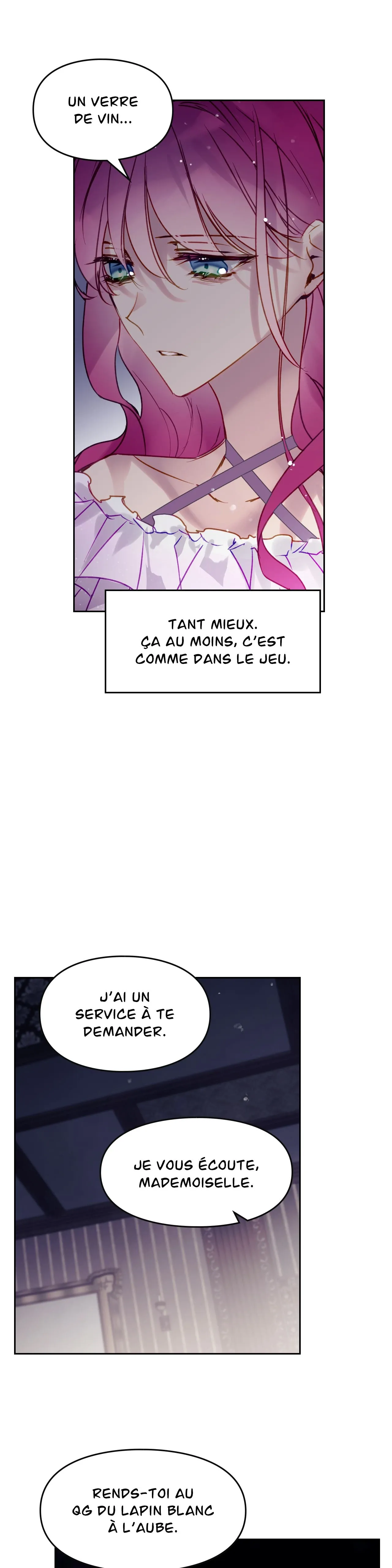 Read Seule la mort attend la vilaine FR Manga Online