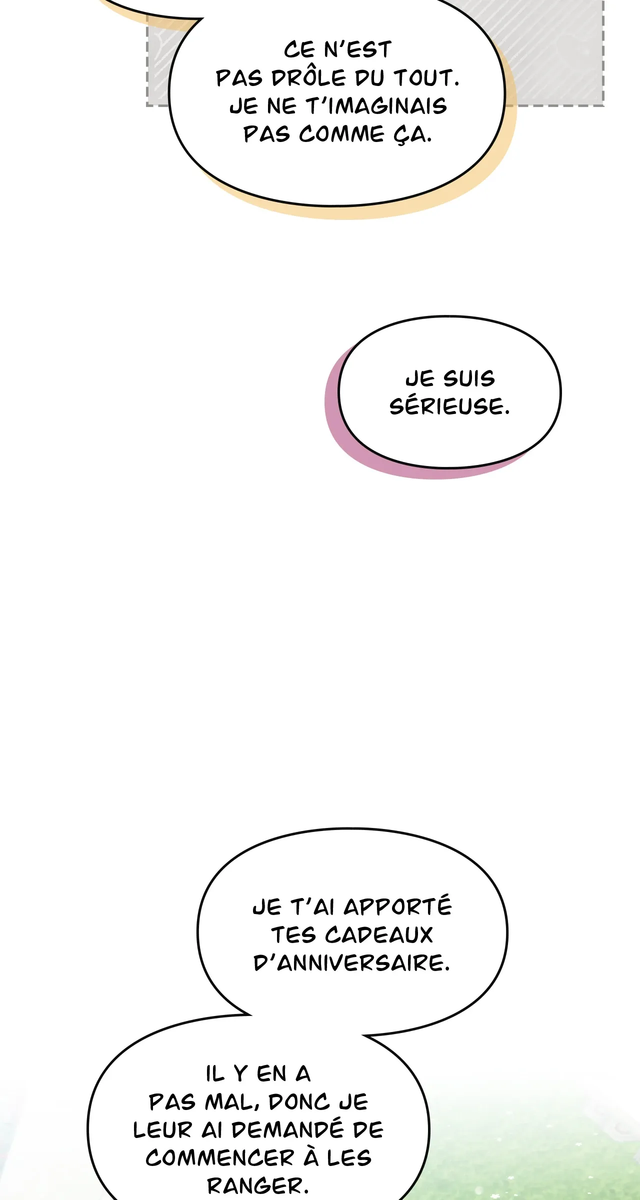 Read Seule la mort attend la vilaine FR Manga Online