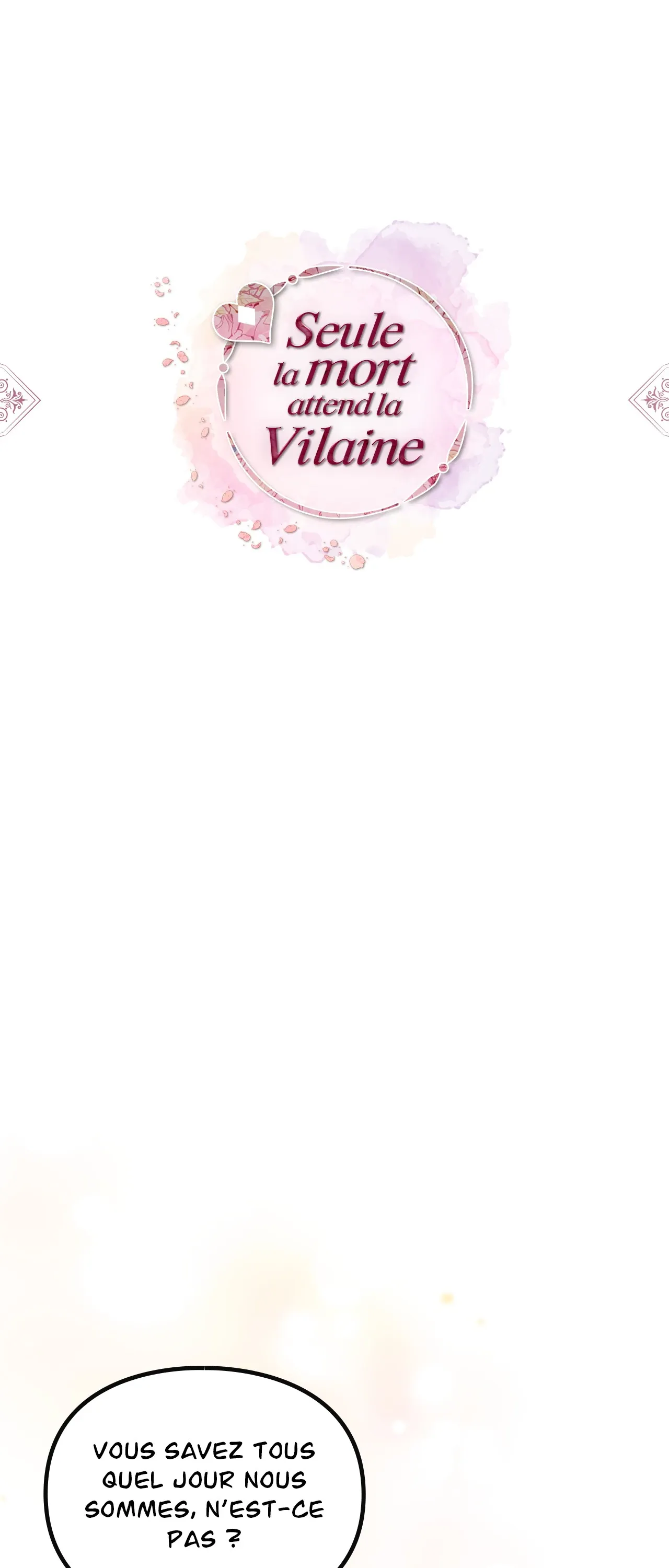 Read Seule la mort attend la vilaine FR Manga Online