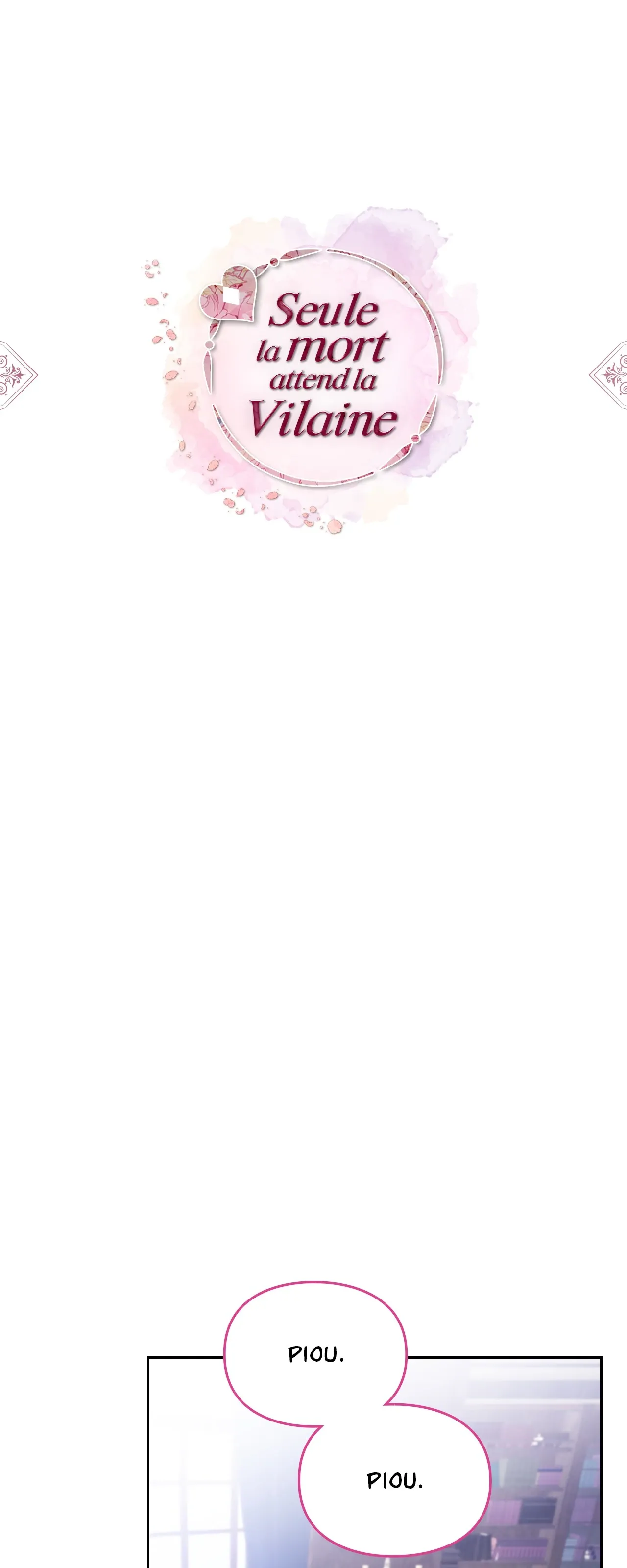 Read Seule la mort attend la vilaine FR Manga Online