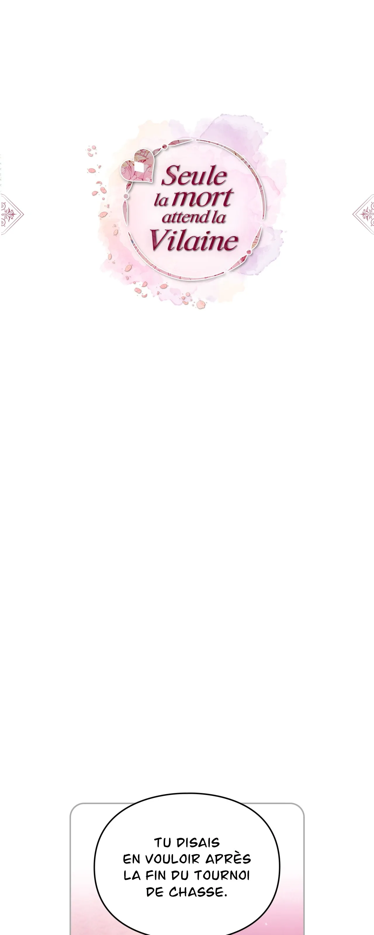 Read Seule la mort attend la vilaine FR Manga Online