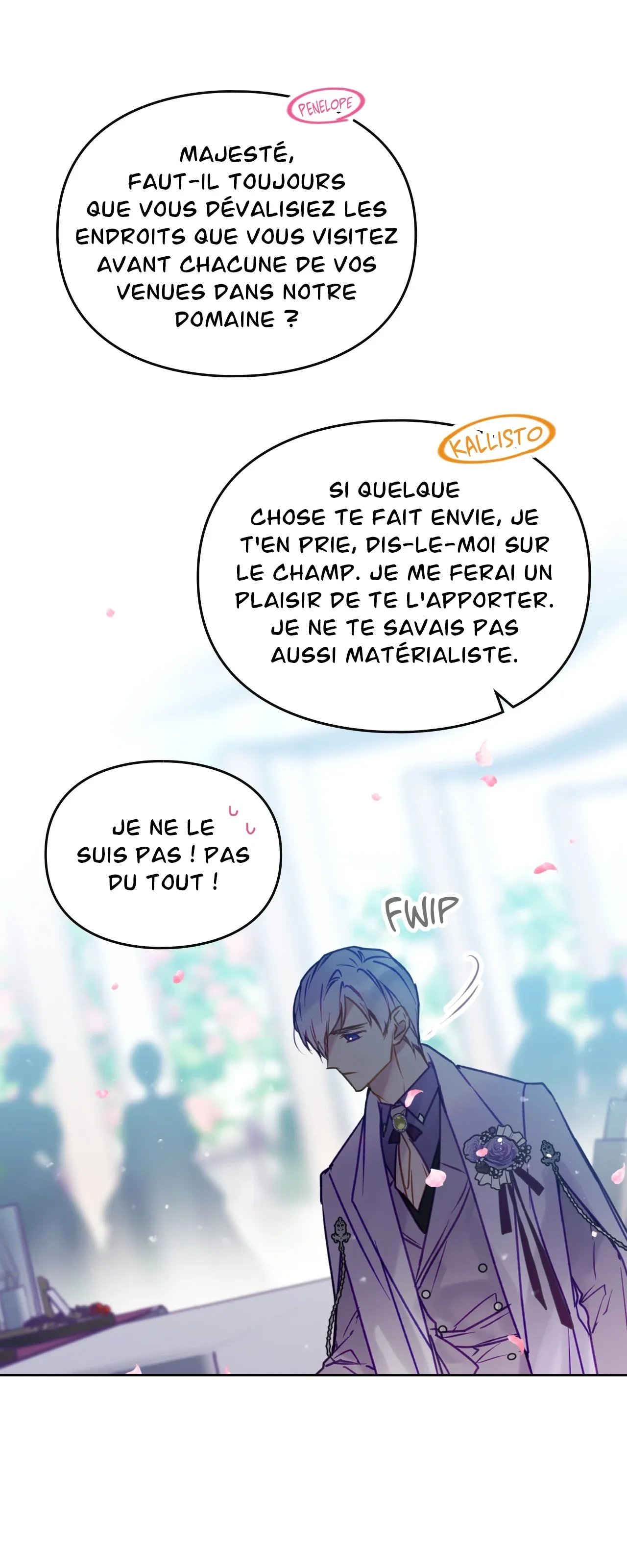Read Seule la mort attend la vilaine FR Manga Online