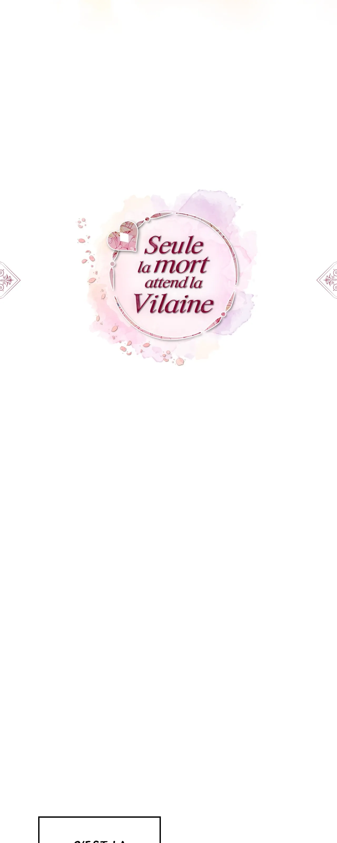 Read Seule la mort attend la vilaine FR Manga Online