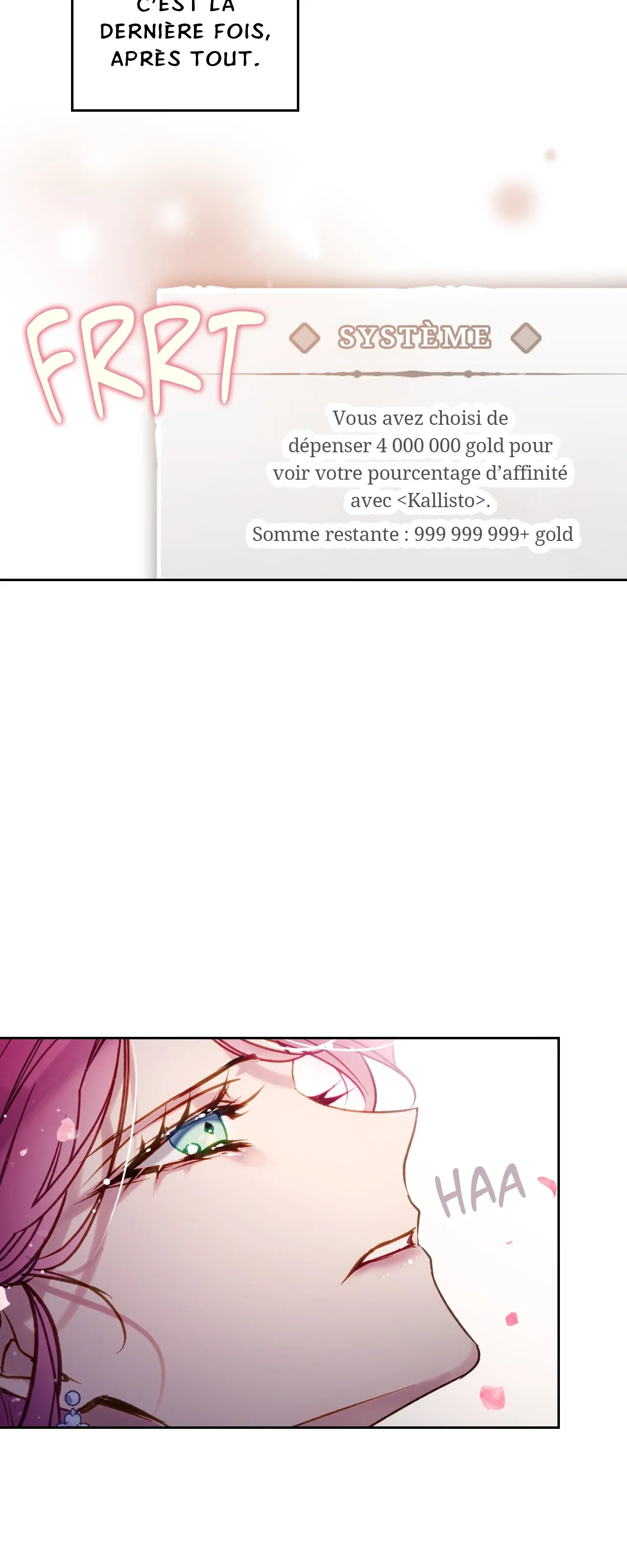 Read Seule la mort attend la vilaine FR Manga Online