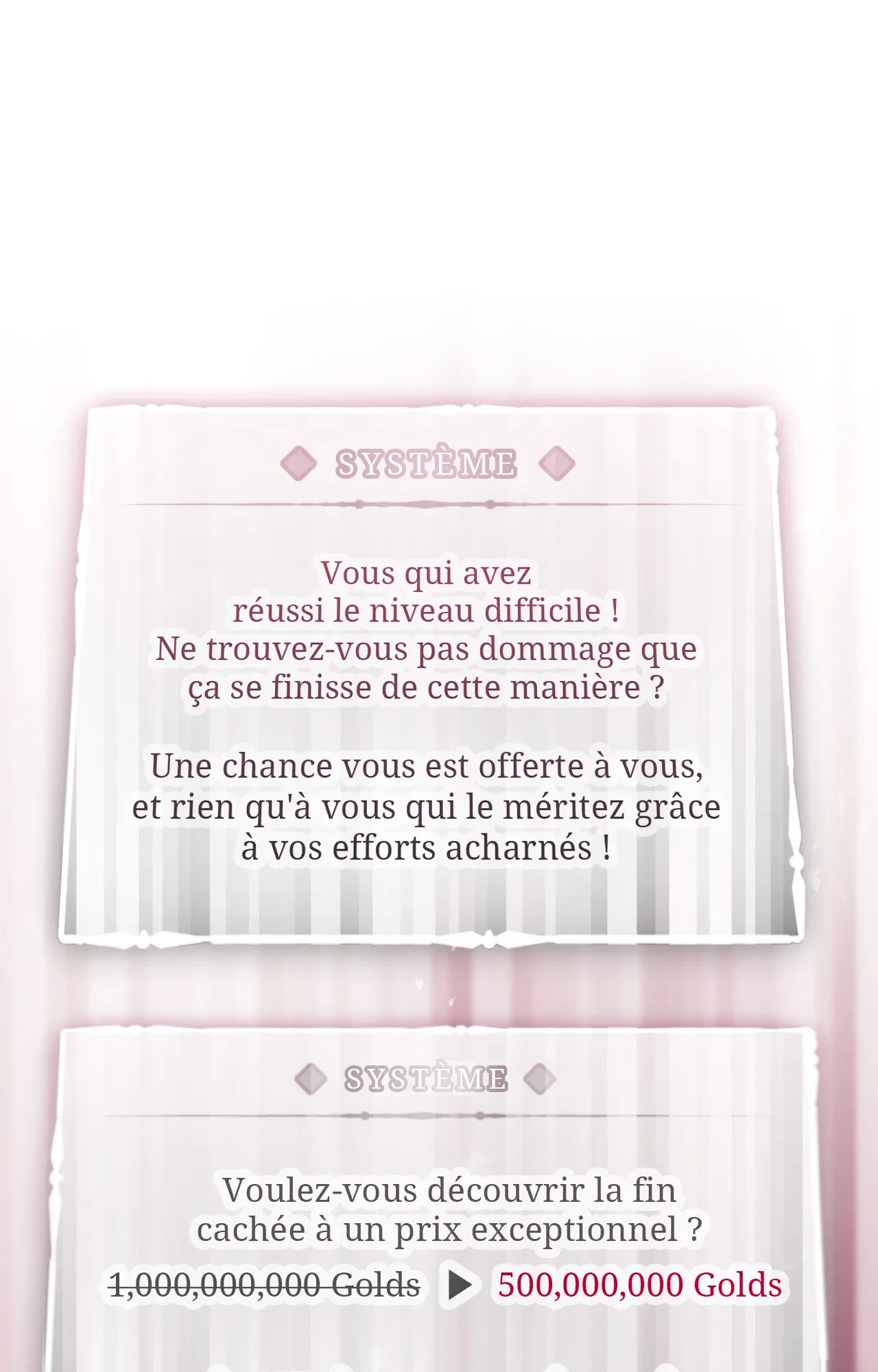 Read Seule la mort attend la vilaine FR Manga Online