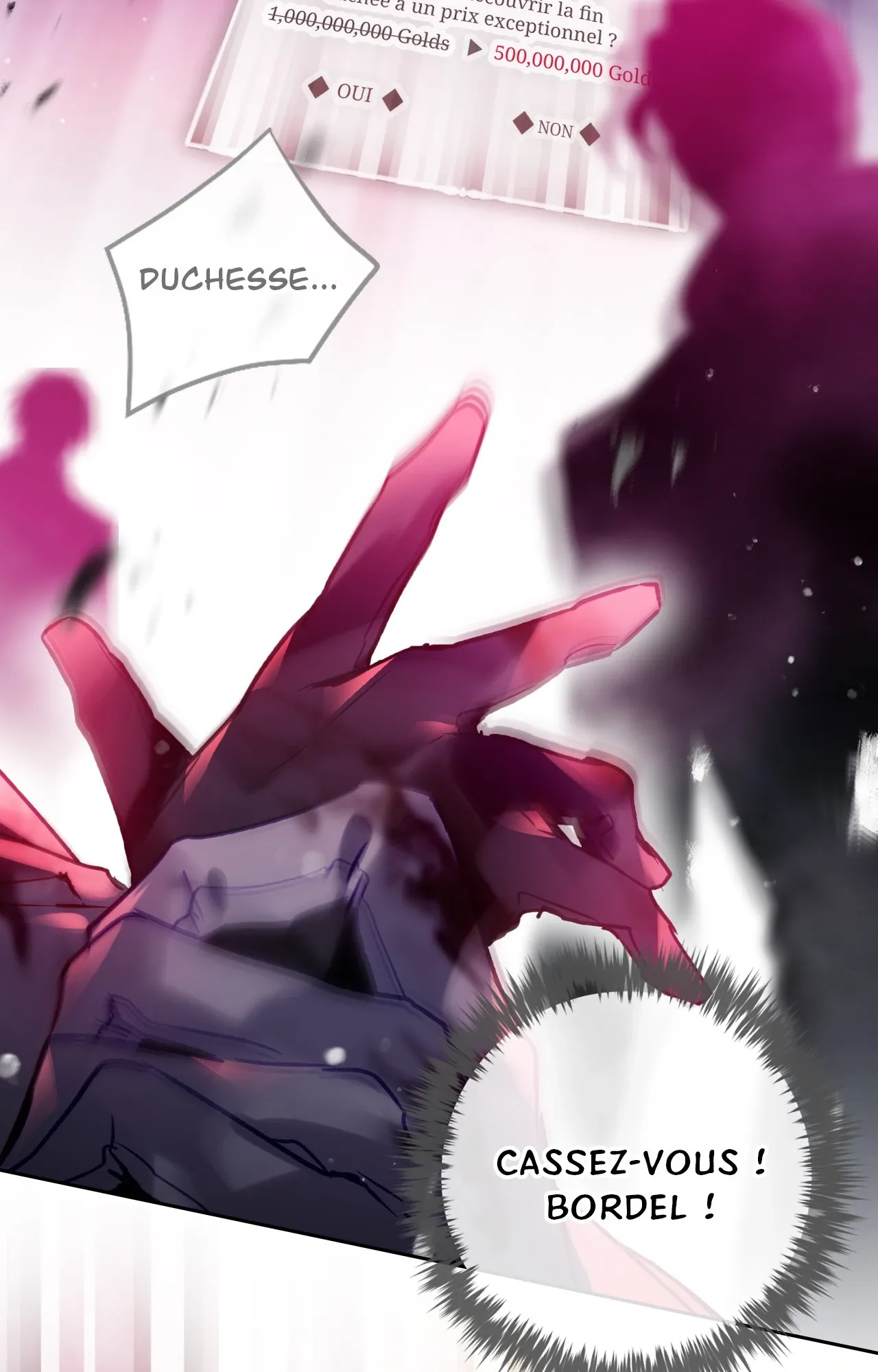 Read Seule la mort attend la vilaine FR Manga Online