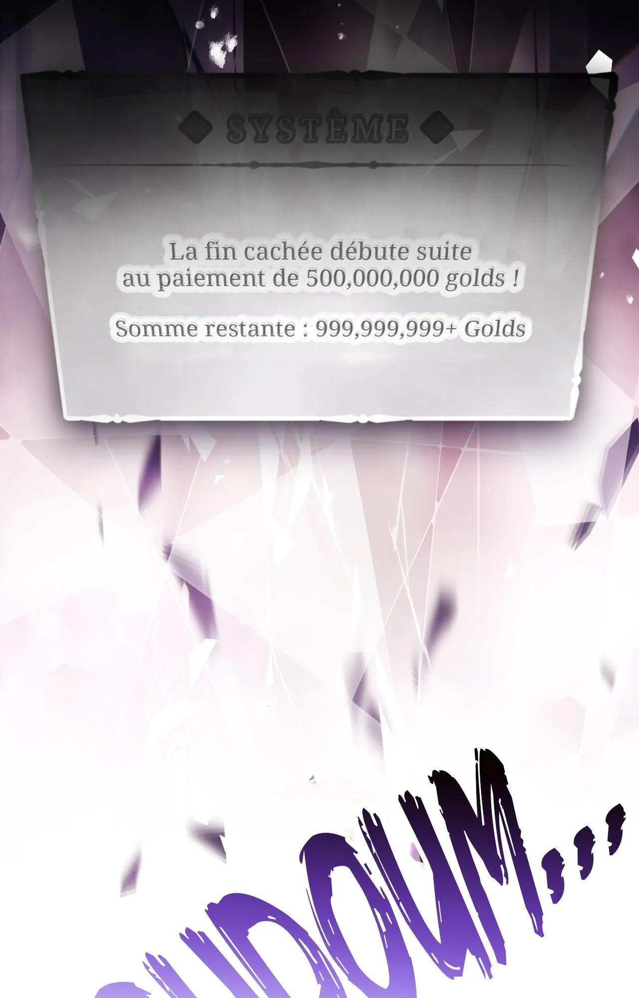 Read Seule la mort attend la vilaine FR Manga Online