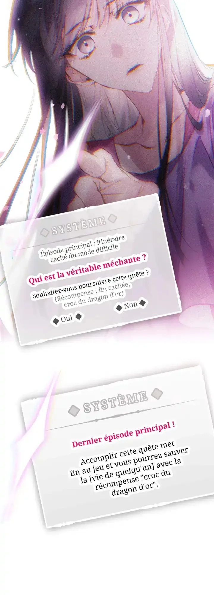 Read Seule la mort attend la vilaine FR Manga Online