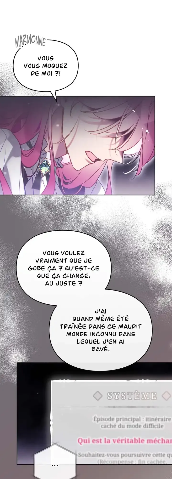 Read Seule la mort attend la vilaine FR Manga Online