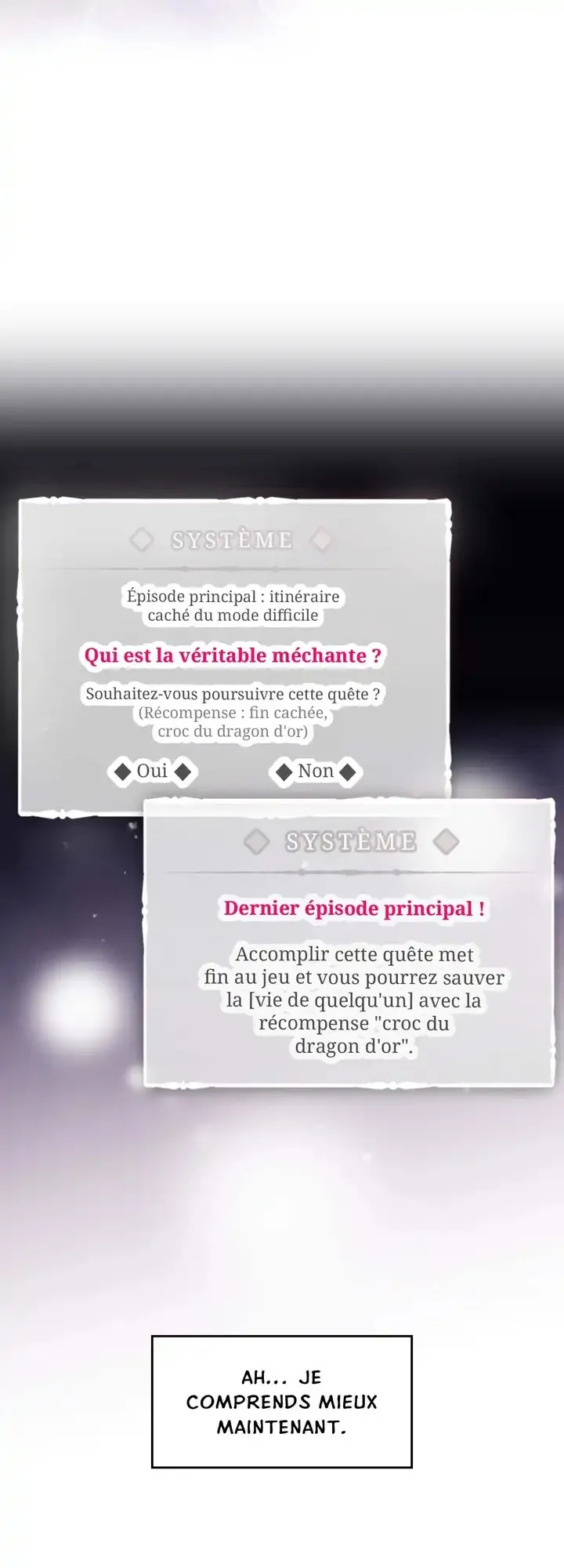 Read Seule la mort attend la vilaine FR Manga Online