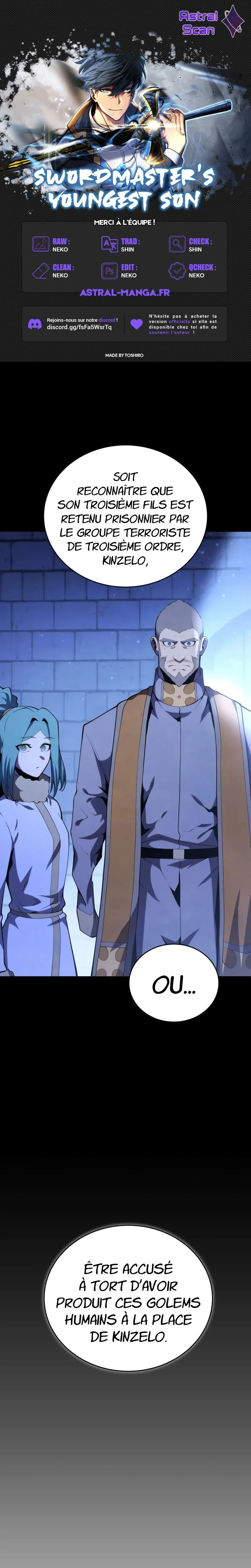 Read Swordmaster’s Youngest Son FR Manga Online