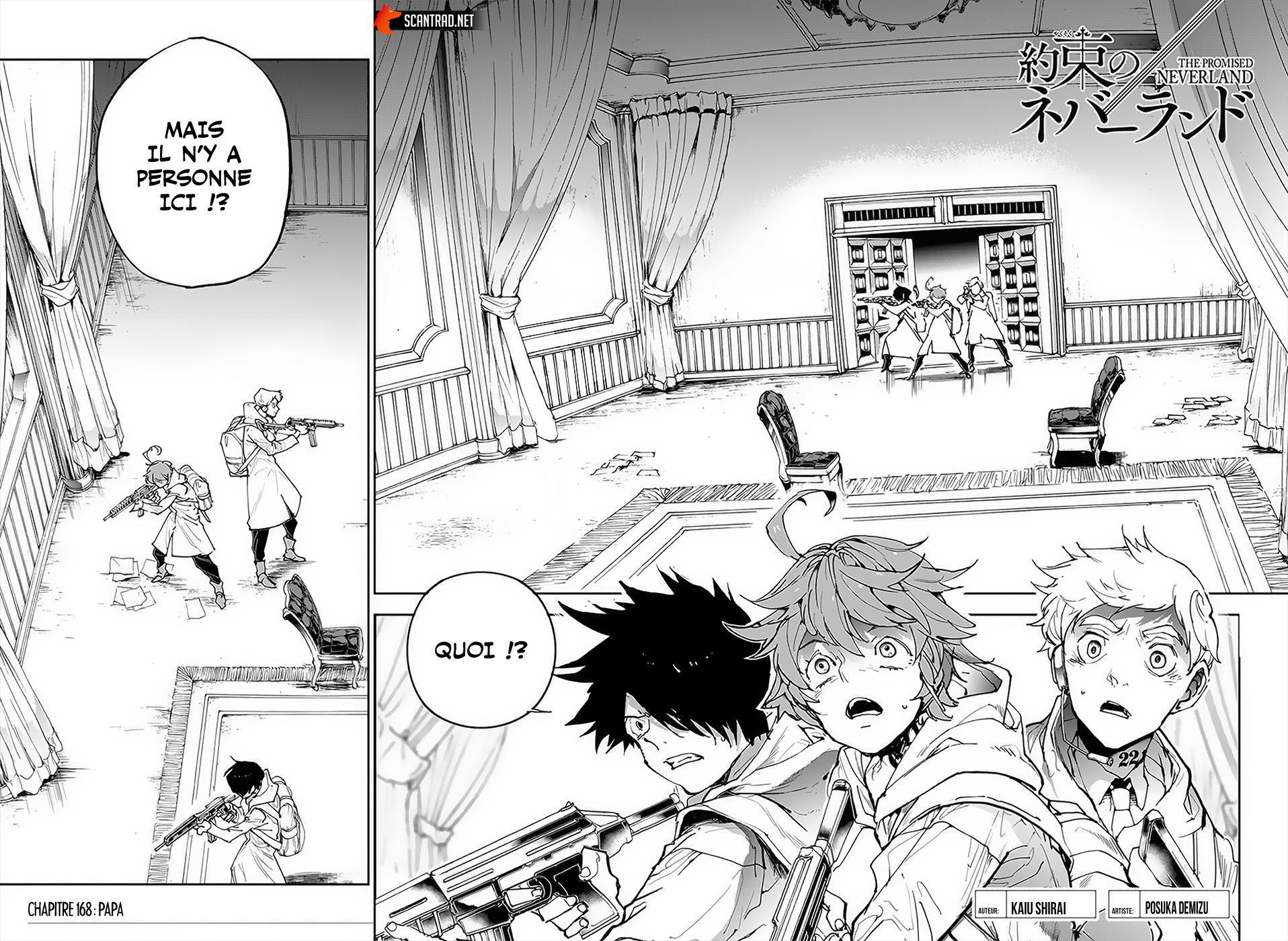 Read The Promised Neverland FR Manga Online