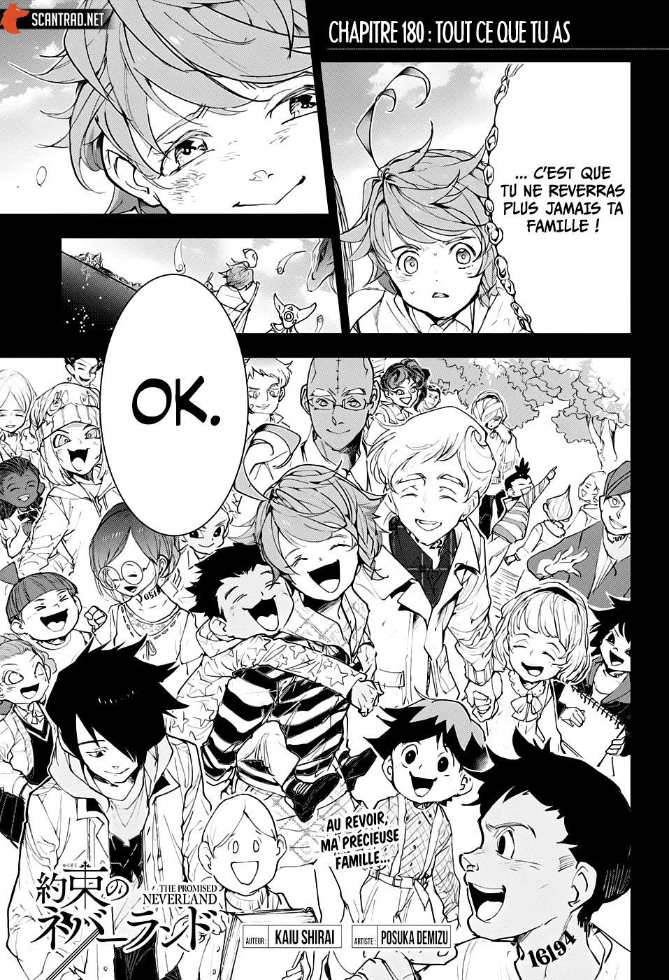 Read The Promised Neverland FR Manga Online