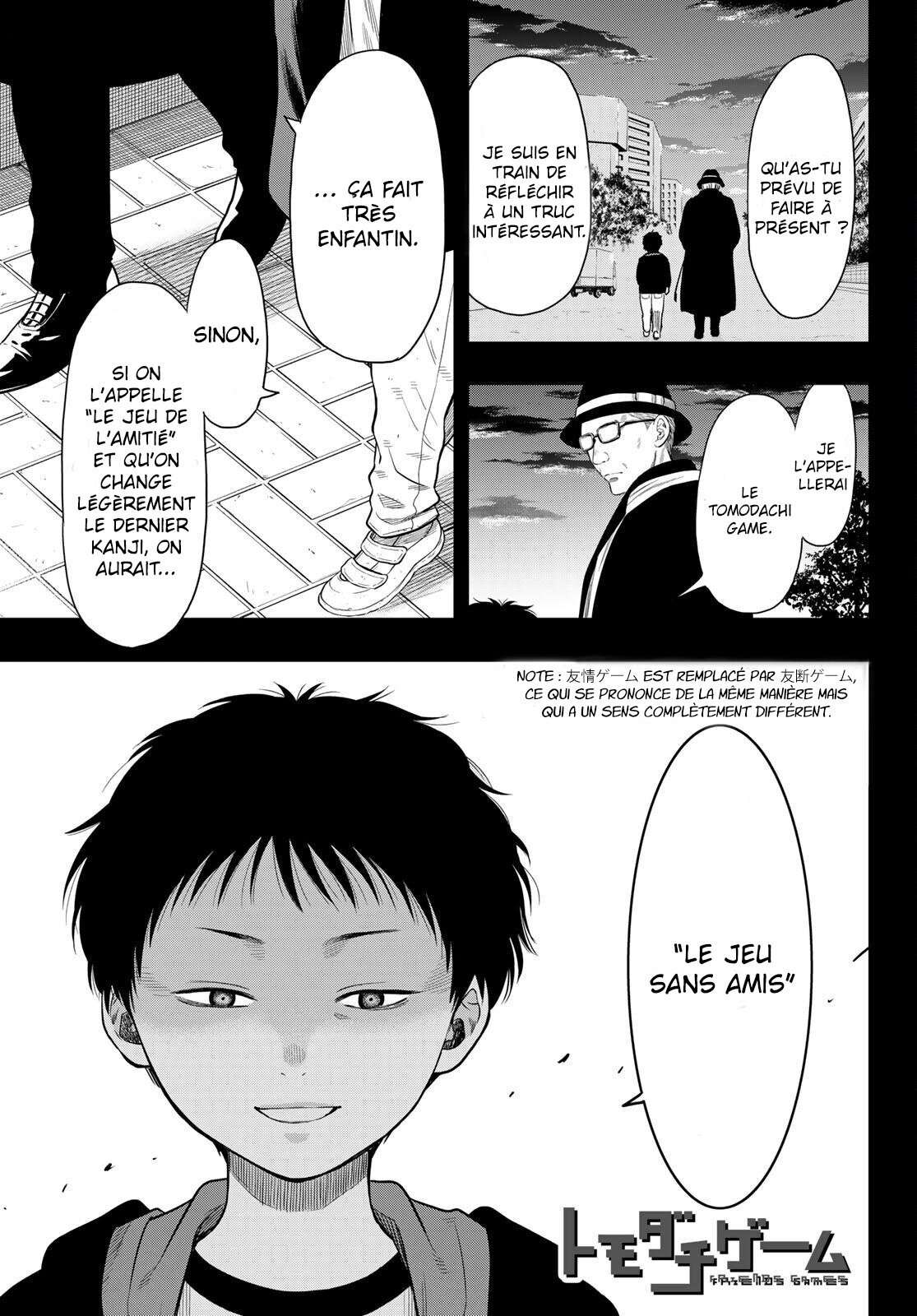 Read Tomodachi Game FR Manga Online