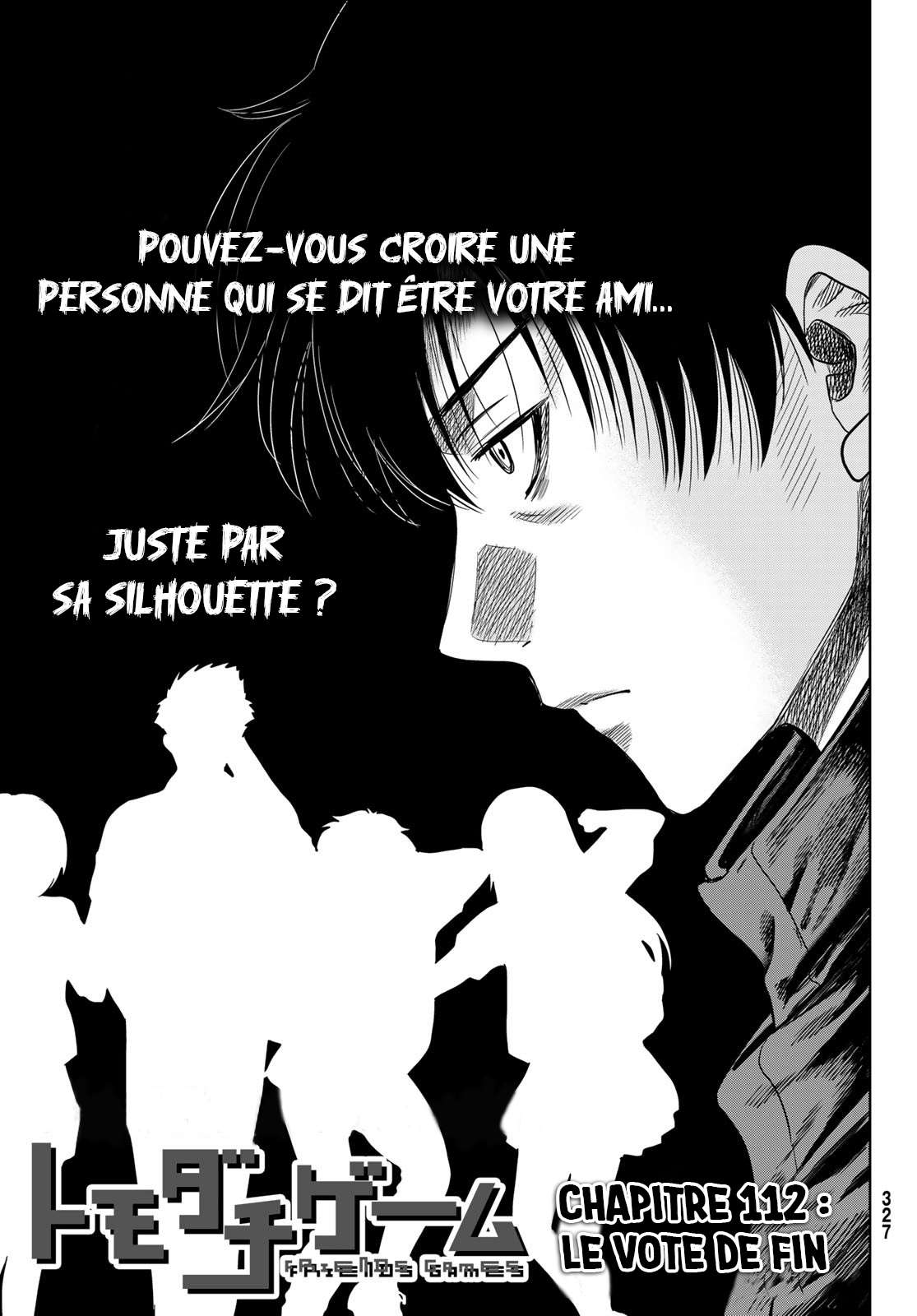 Read Tomodachi Game FR Manga Online