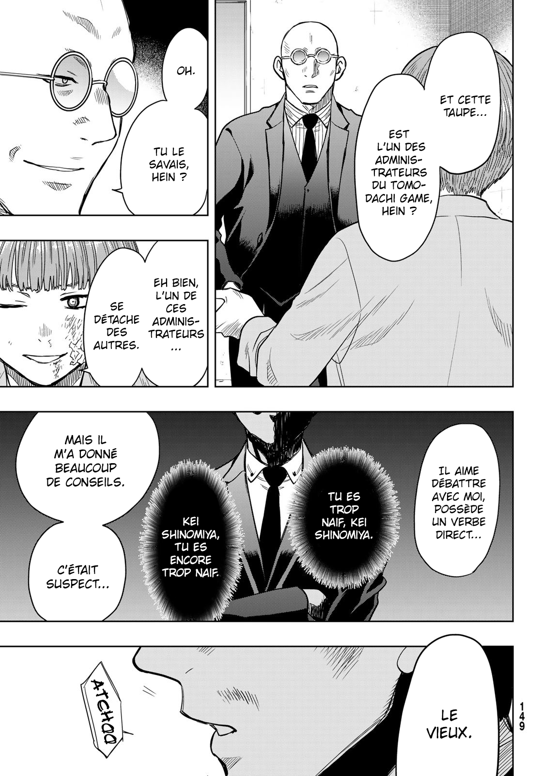 Read Tomodachi Game FR Manga Online