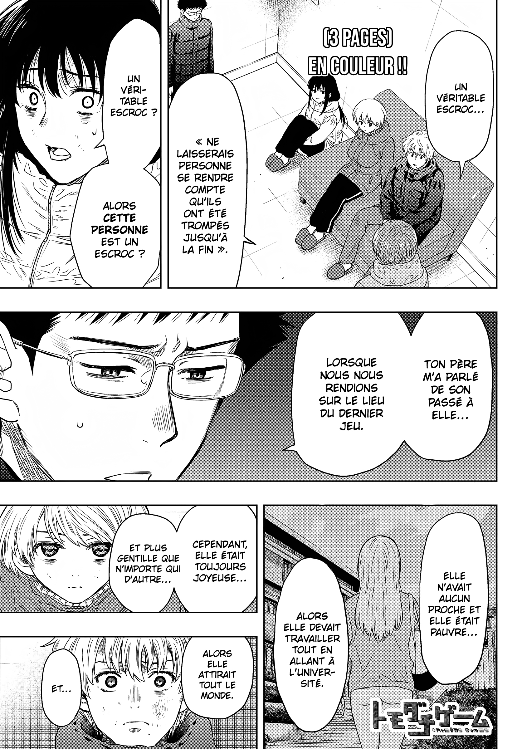 Read Tomodachi Game FR Manga Online