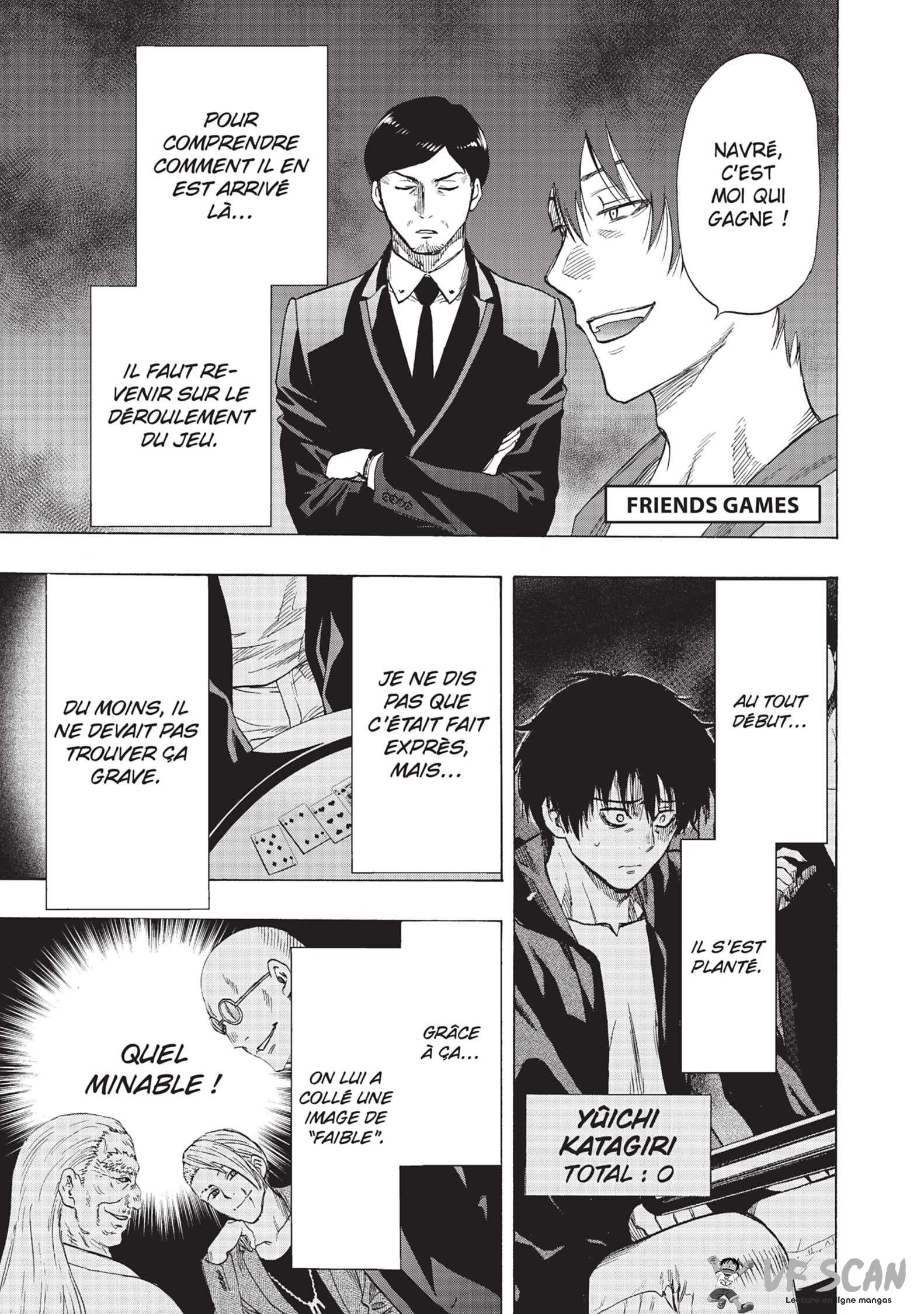 Read Tomodachi Game FR Manga Online