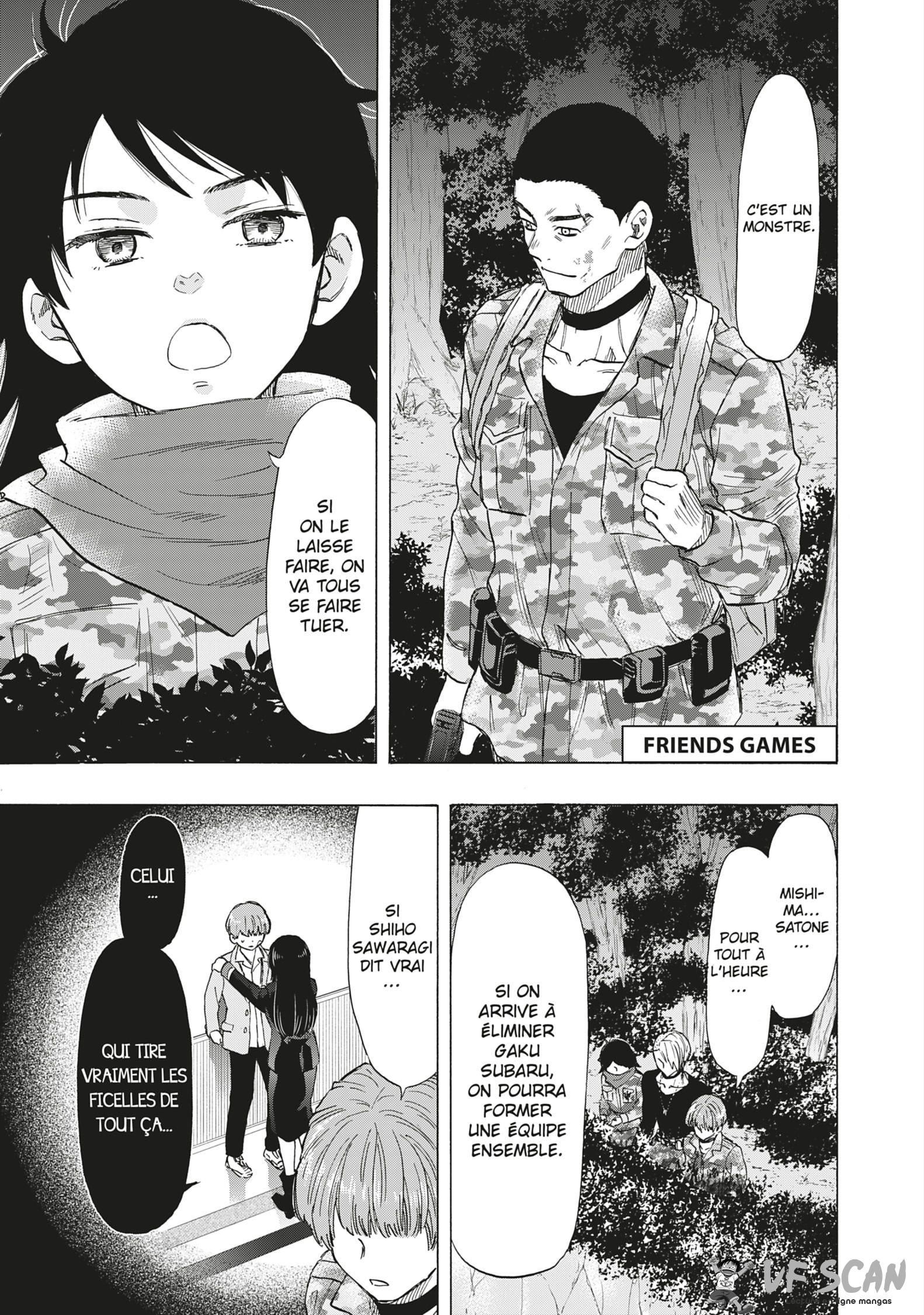 Read Tomodachi Game FR Manga Online