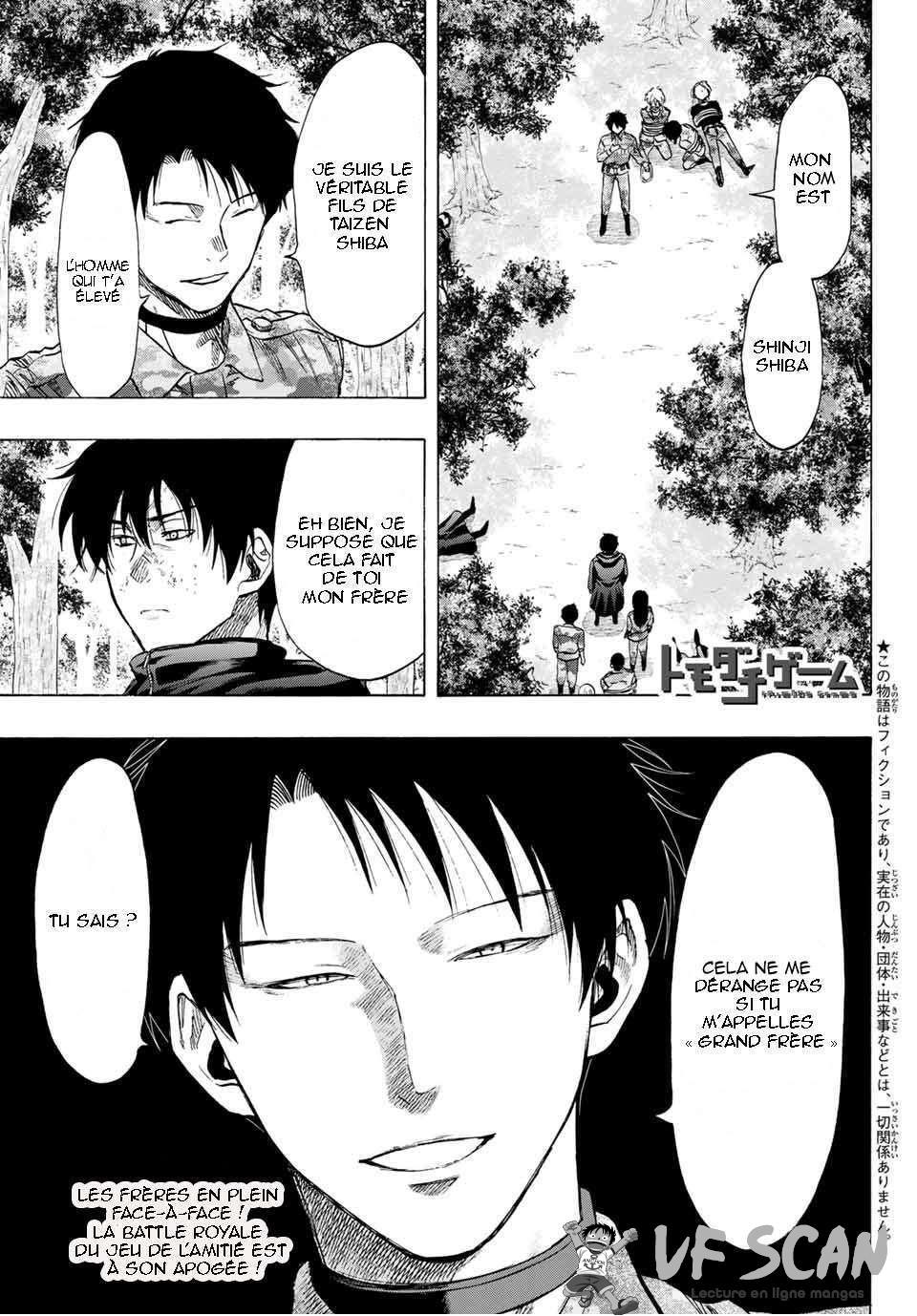 Read Tomodachi Game FR Manga Online